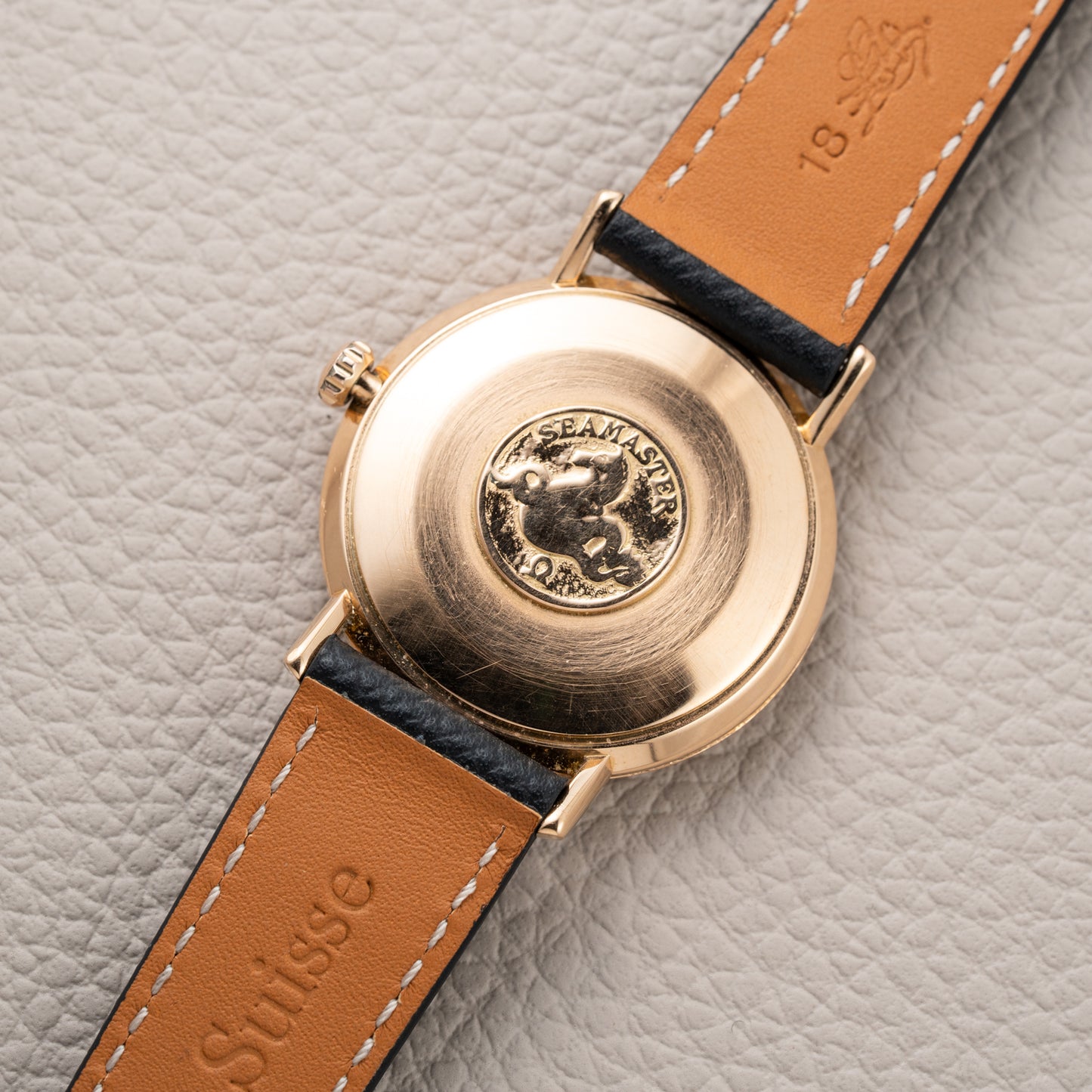 Omega Seamaster De Ville 18K Rosé Gold French Case Ref. 136.20 from 1963