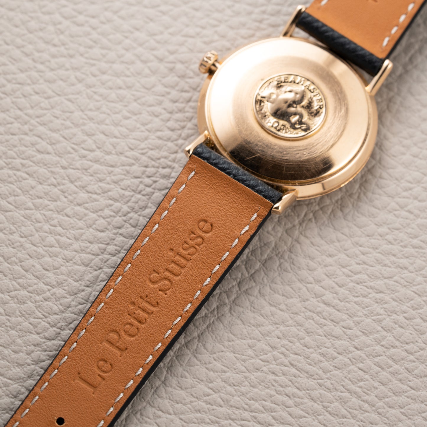 Omega Seamaster De Ville 18K Rosé Gold French Case Ref. 136.20 from 1963