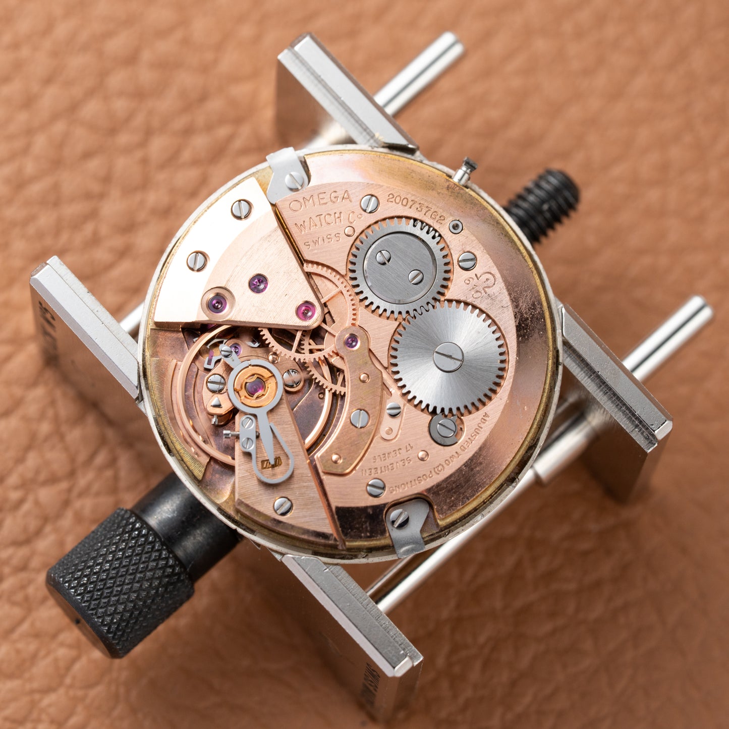 Omega Seamaster De Ville 18K Rosé Gold French Case Ref. 136.20 from 1963