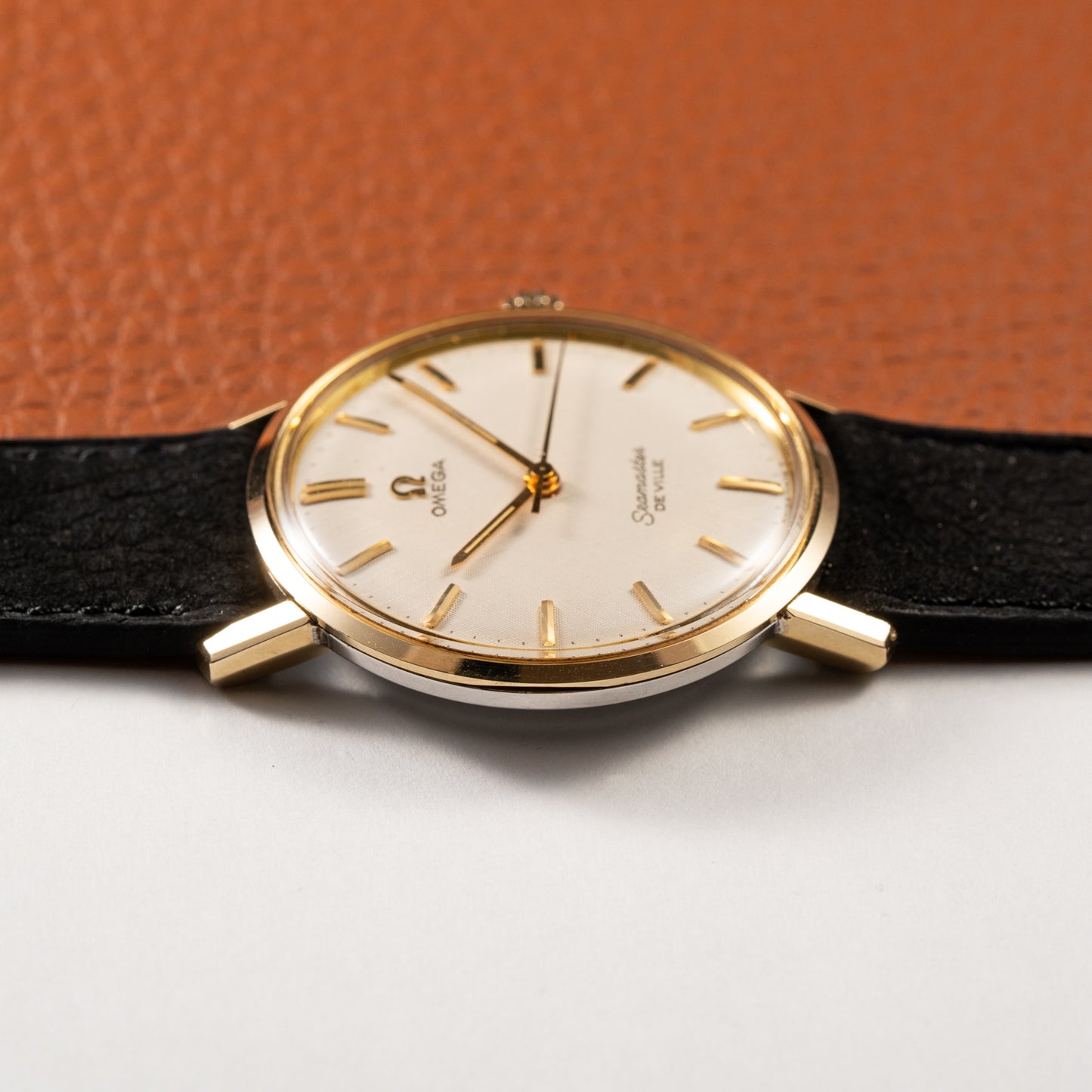 Omega Seamaster De Ville with Rare Linen Dial from 1964