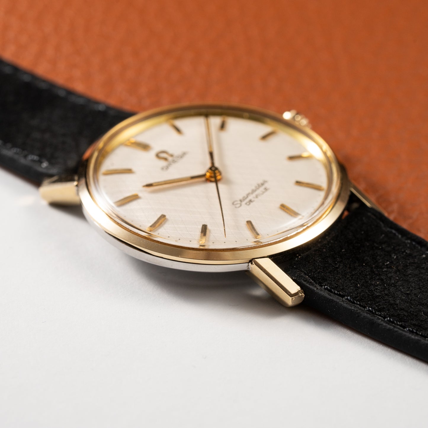 Omega Seamaster De Ville with Rare Linen Dial from 1964