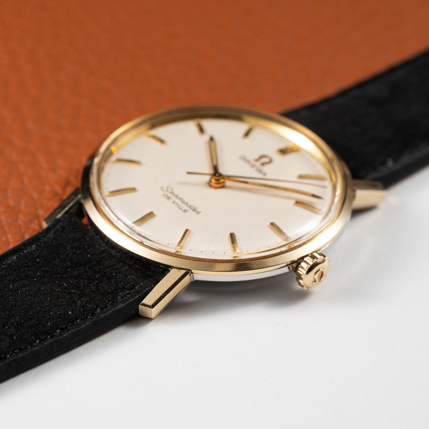 Omega Seamaster De Ville with Rare Linen Dial from 1964