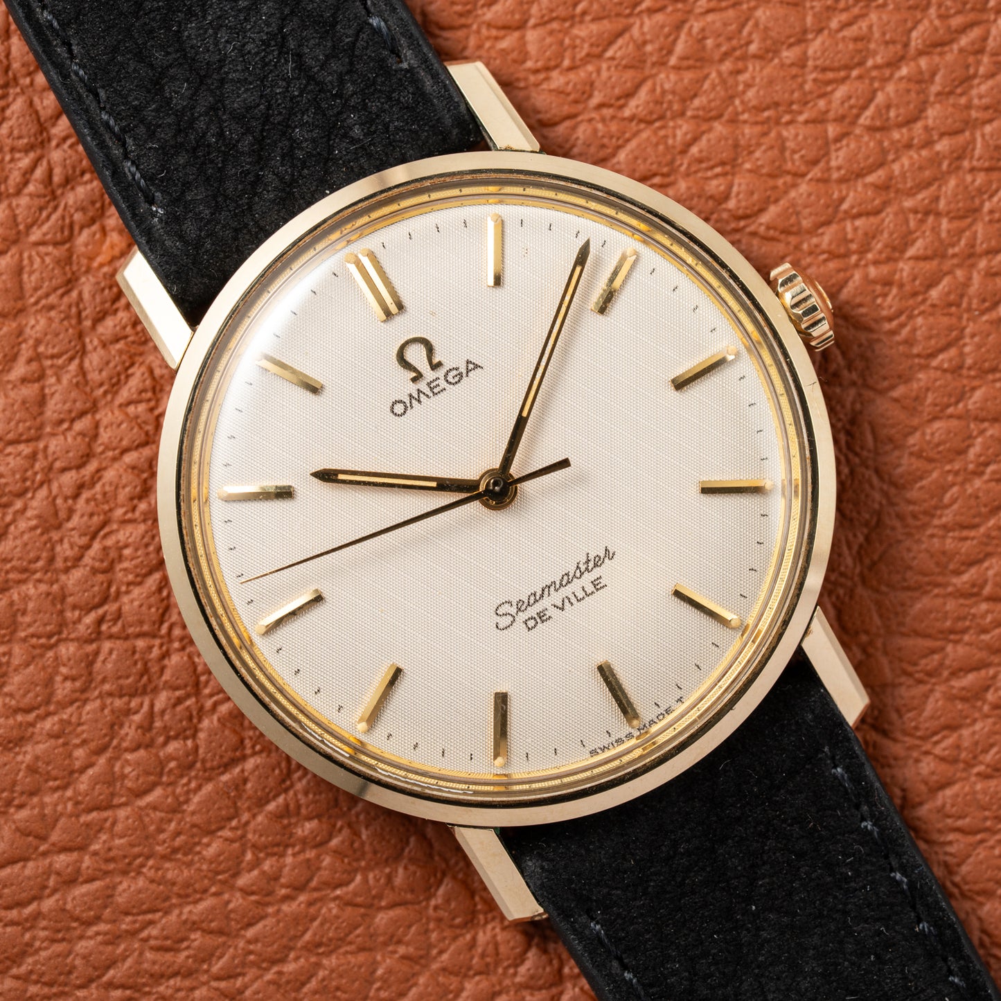 Omega Seamaster De Ville with Rare Linen Dial from 1964