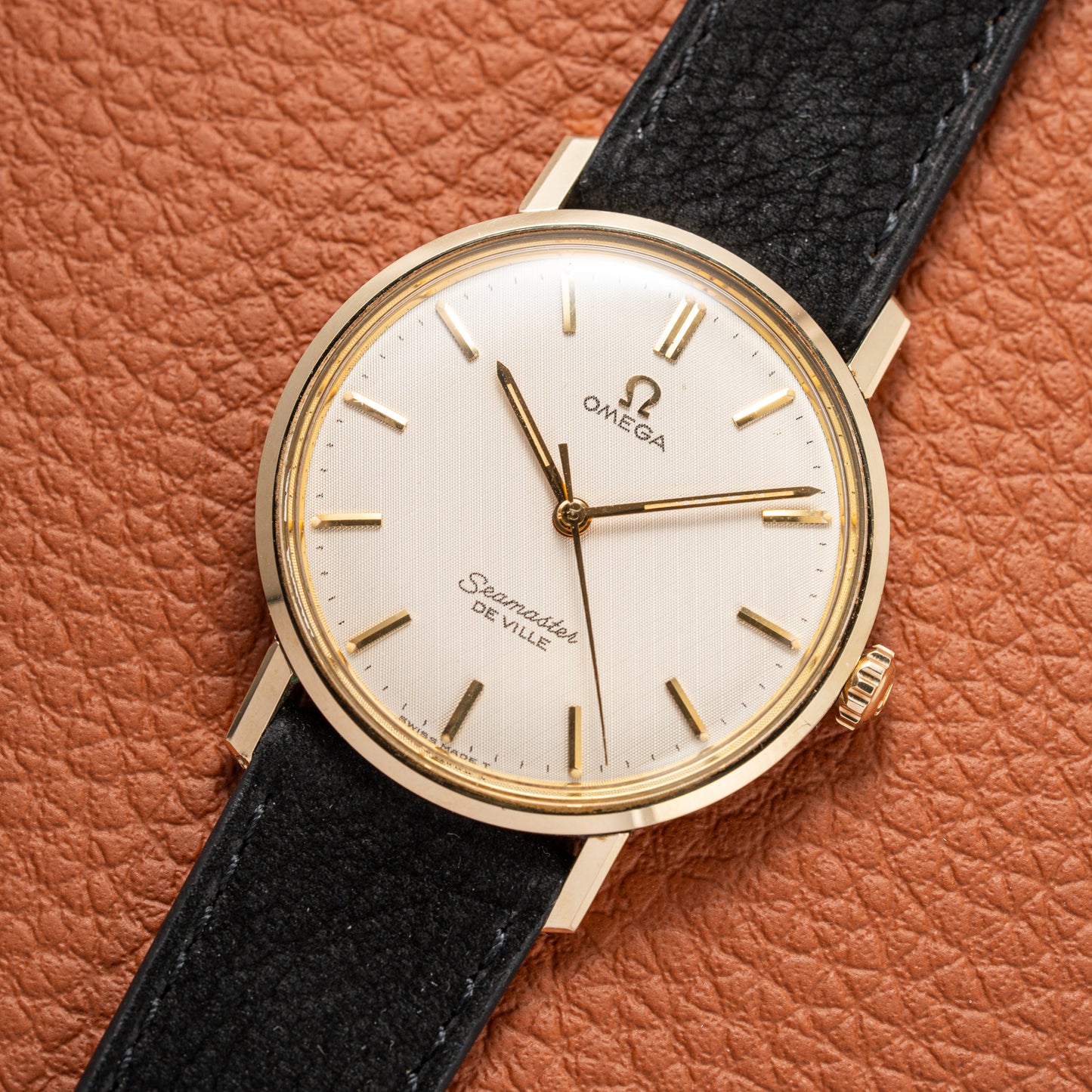 Omega Seamaster De Ville with Rare Linen Dial from 1964