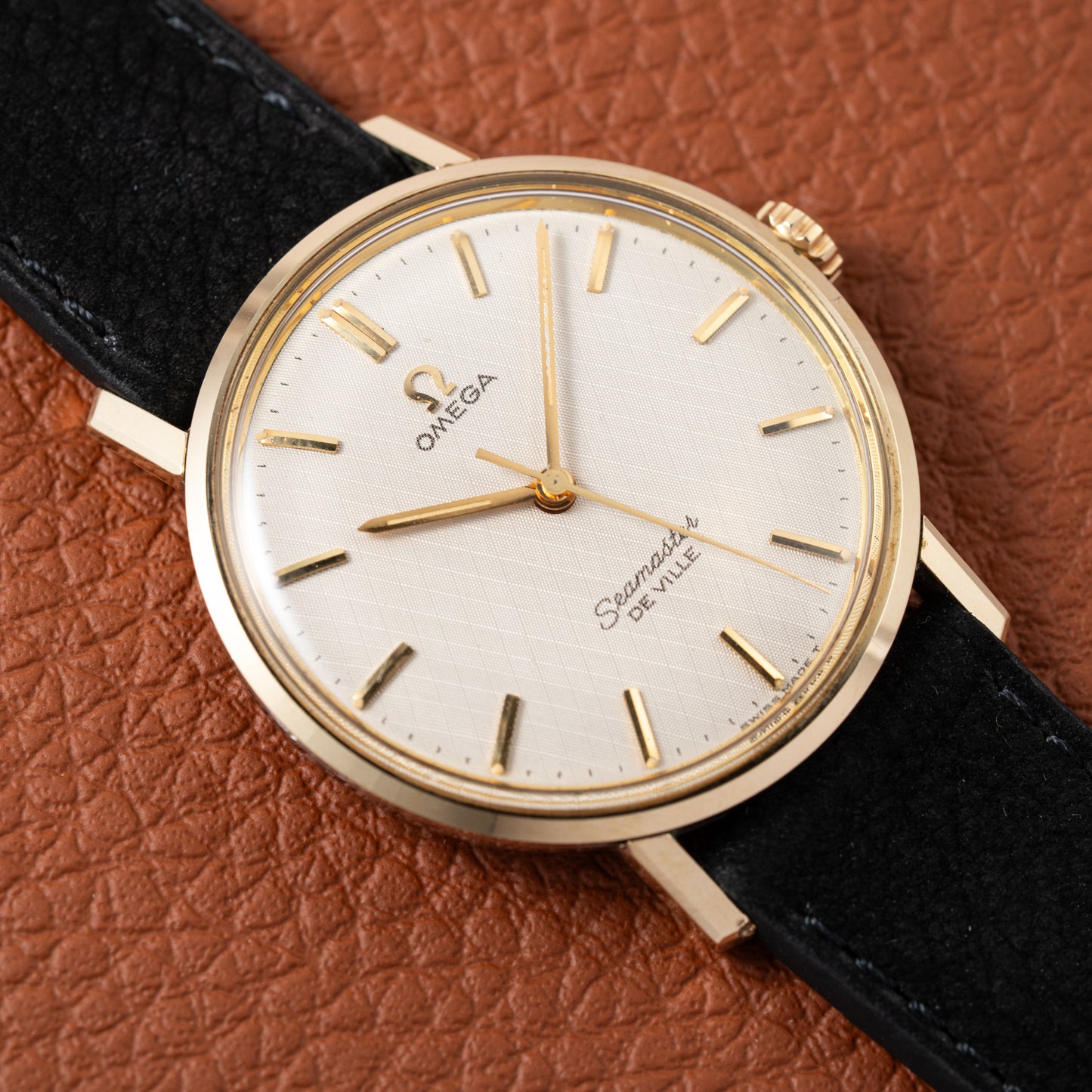 Omega Seamaster De Ville with Rare Linen Dial from 1964