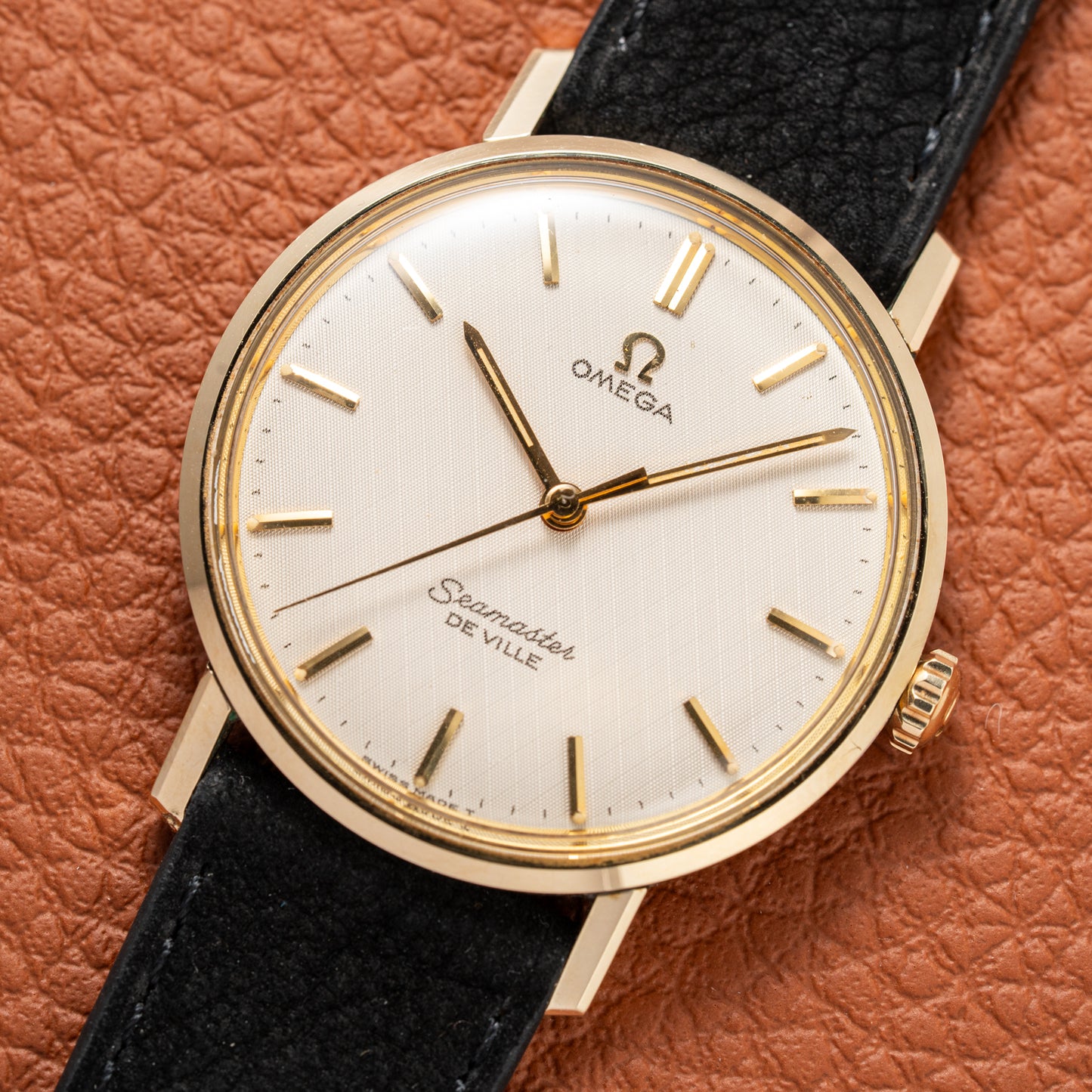 Omega Seamaster De Ville with Rare Linen Dial from 1964