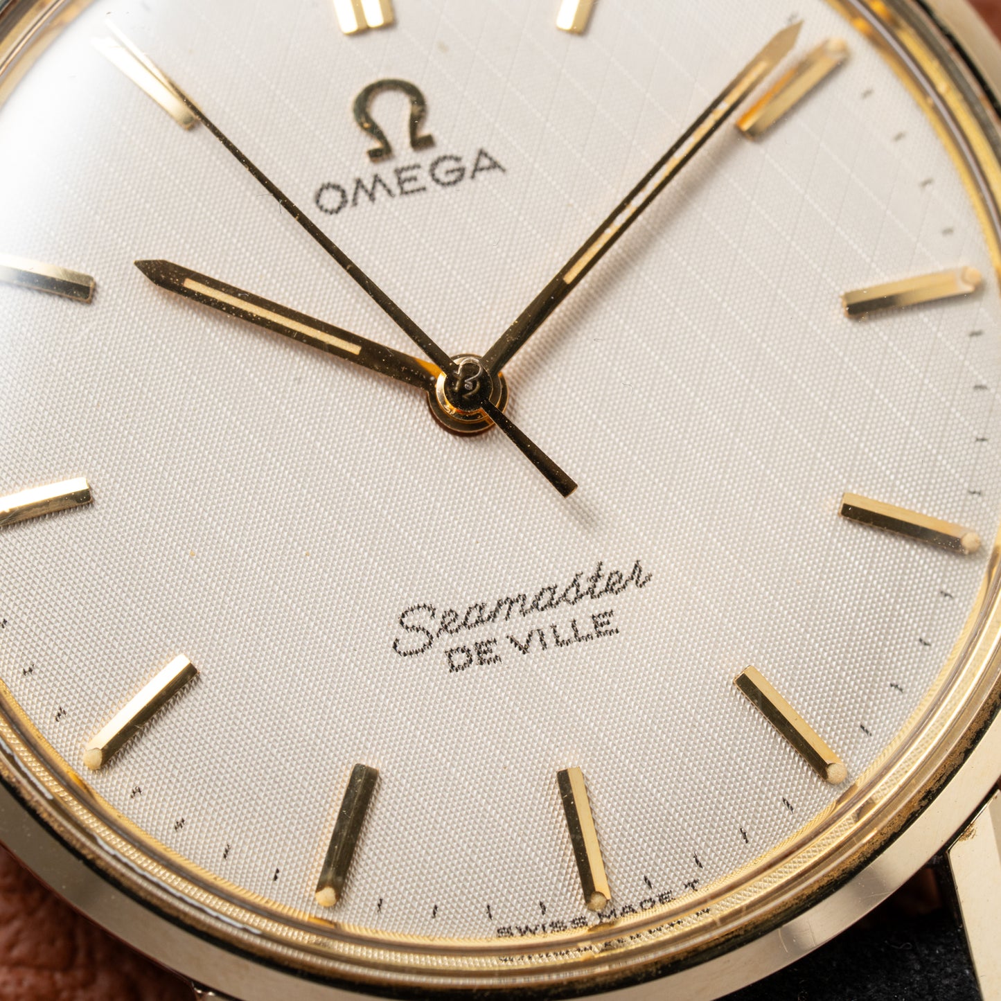 Omega Seamaster De Ville with Rare Linen Dial from 1964