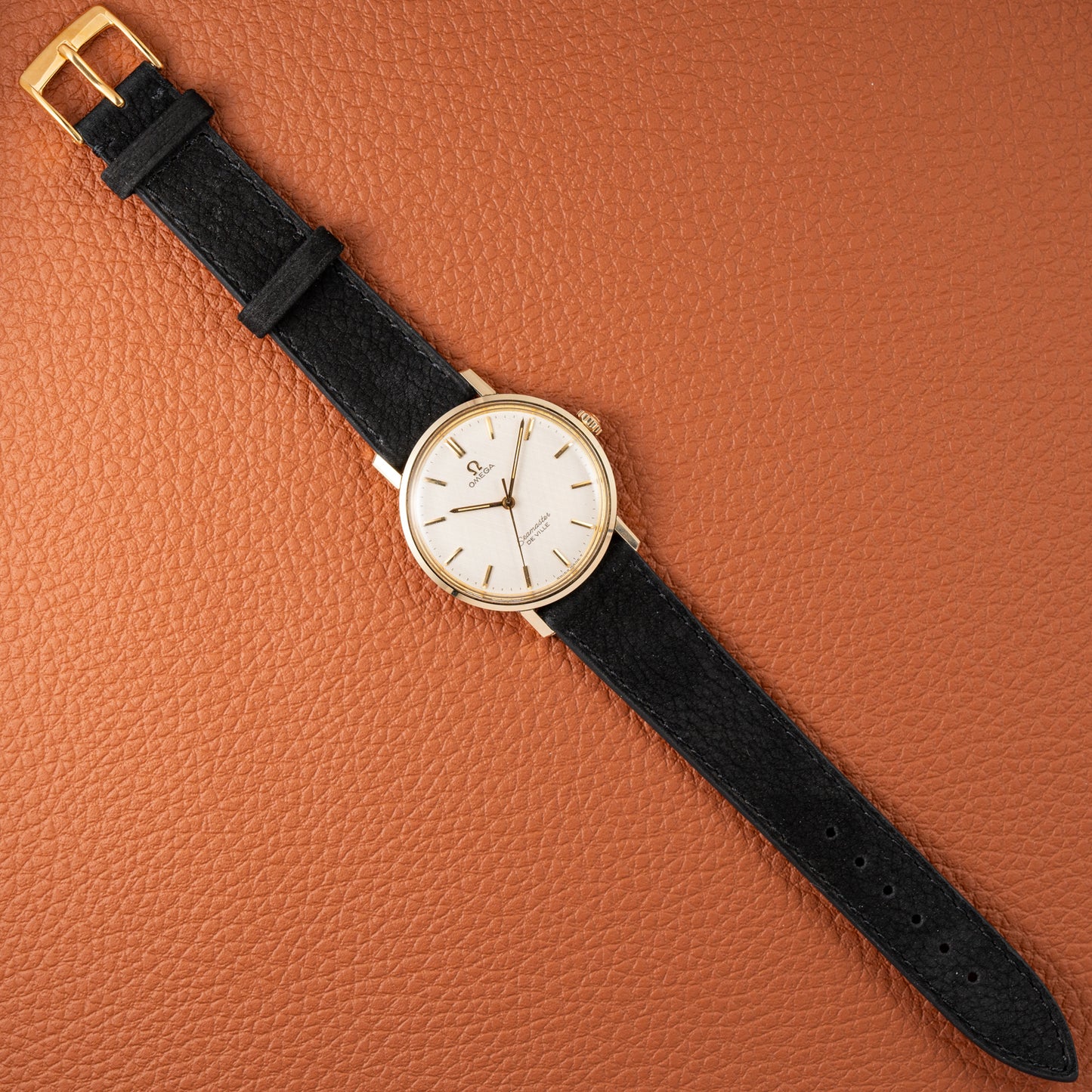 Omega Seamaster De Ville with Rare Linen Dial from 1964