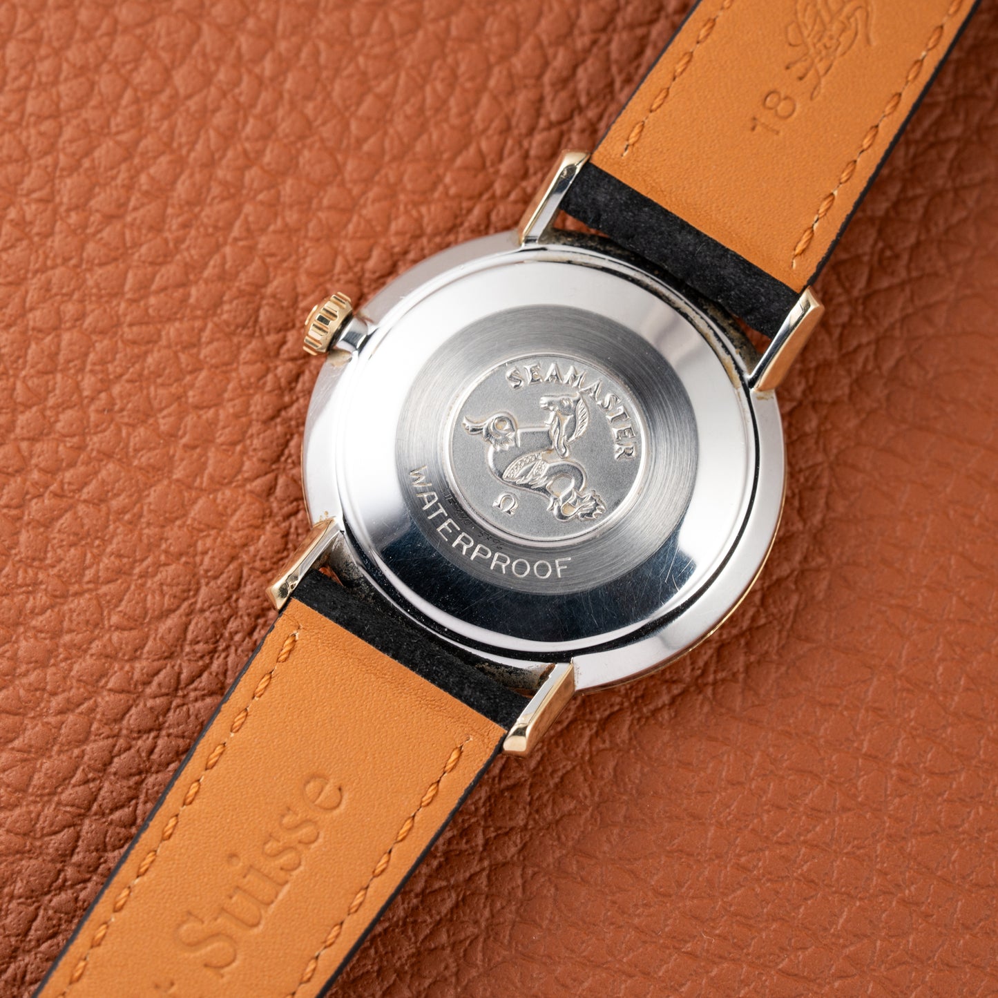 Omega Seamaster De Ville with Rare Linen Dial from 1964