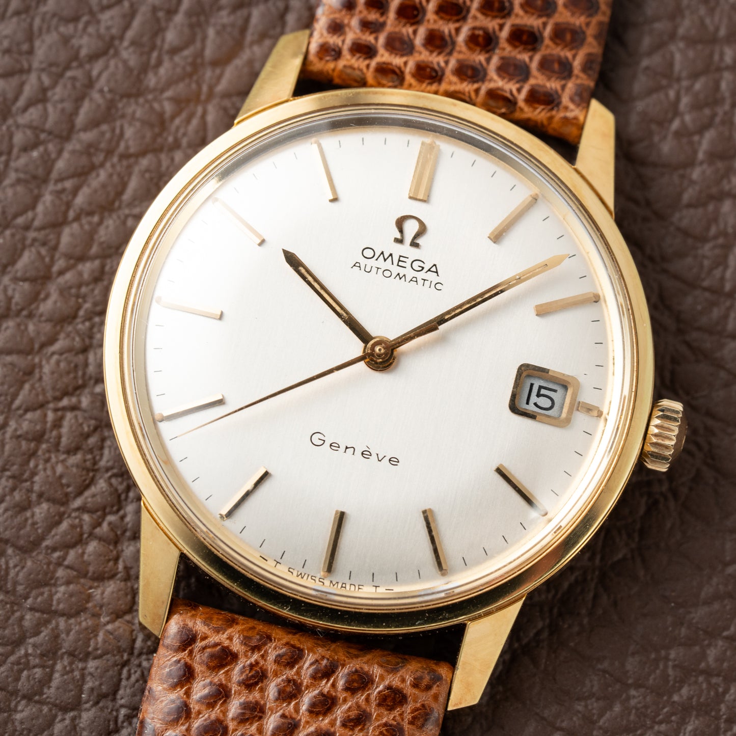 Omega Seamaster Genève Automatic Date from 1968 - New Old Stock (NOS) ref 166.002