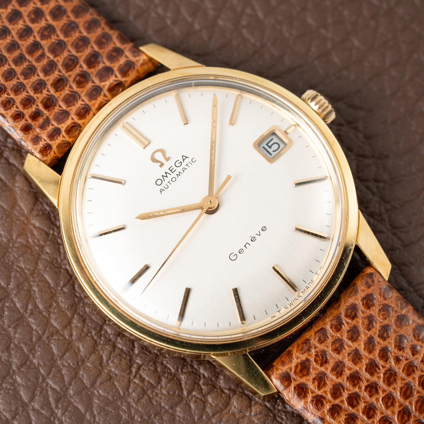 Omega Seamaster Genève Automatic Date from 1968 - New Old Stock (NOS) ref 166.002