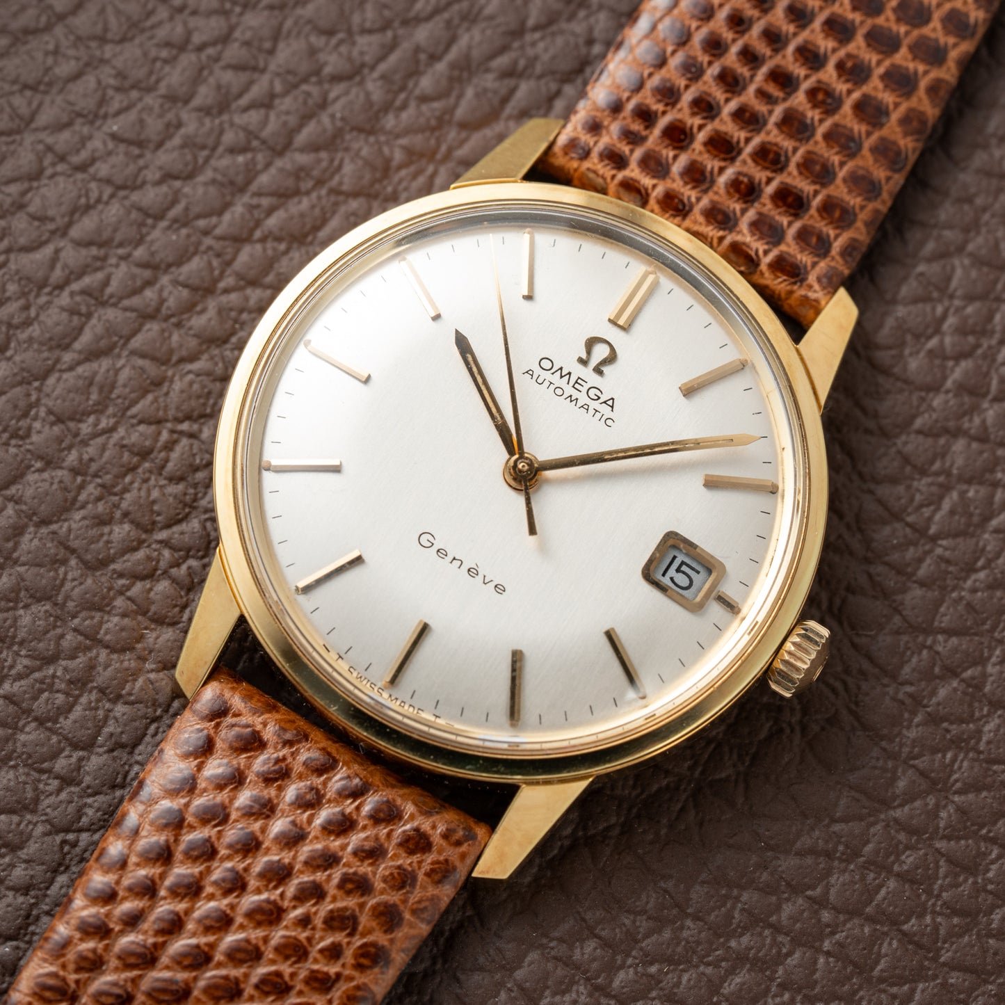 Omega Seamaster Genève Automatic Date from 1968 - New Old Stock (NOS) ref 166.002