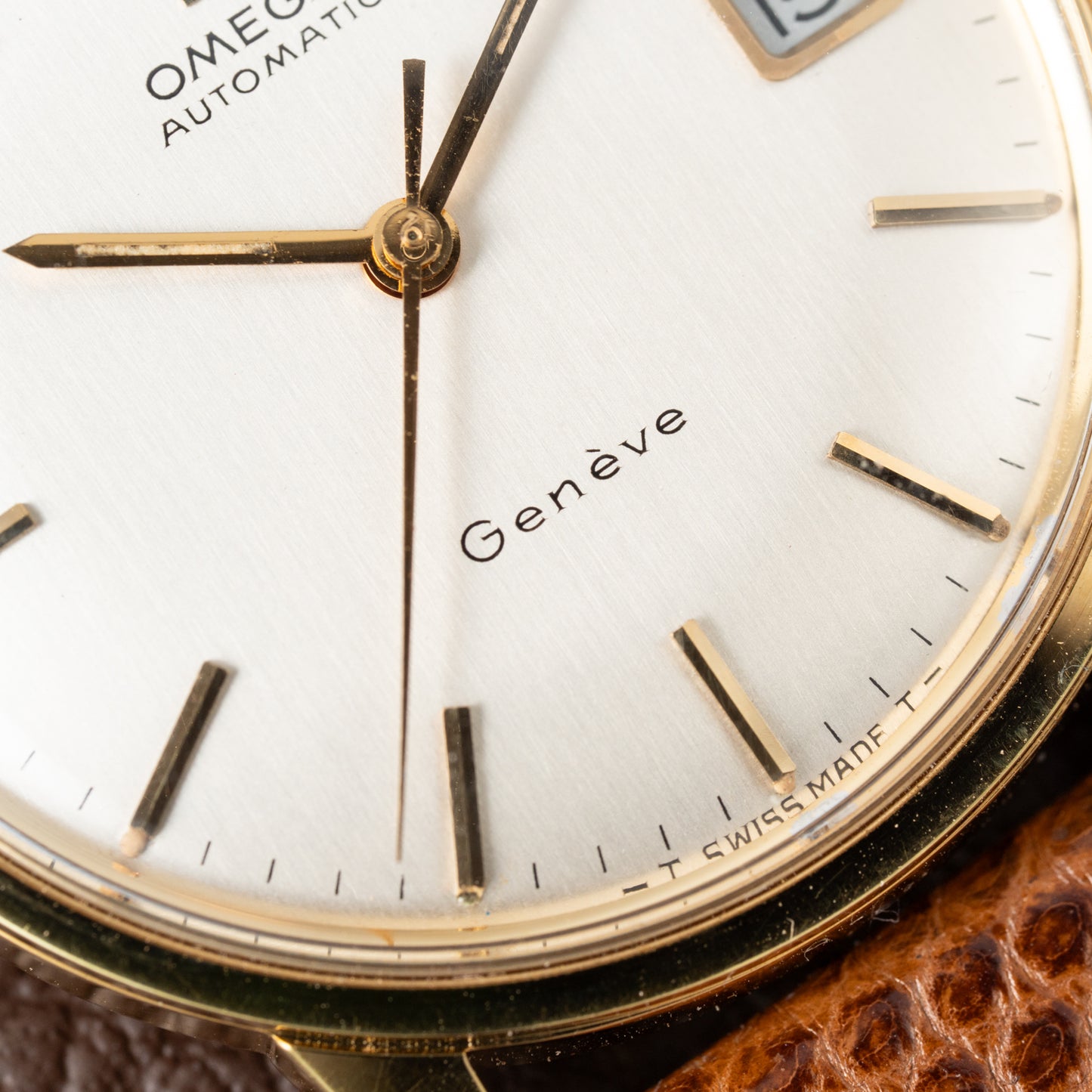 Omega Seamaster Genève Automatic Date from 1968 - New Old Stock (NOS) ref 166.002