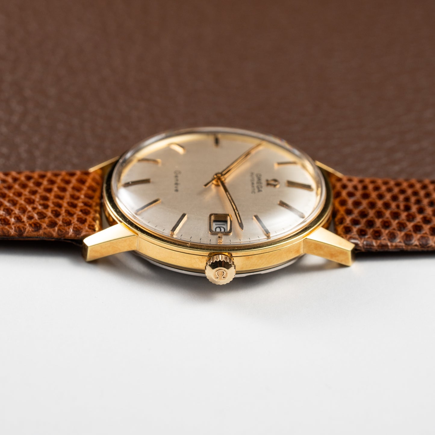Omega Seamaster Genève Automatic Date from 1968 - New Old Stock (NOS) ref 166.002
