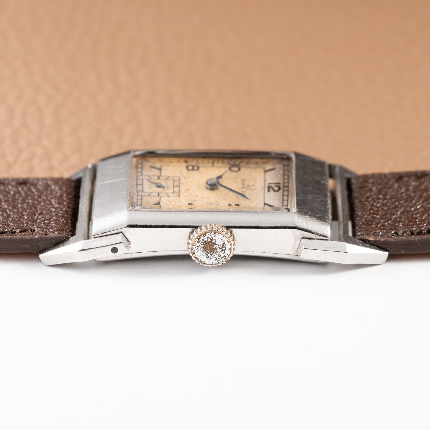 Omega Tank T17 Rare Moving Lugs from 1937
