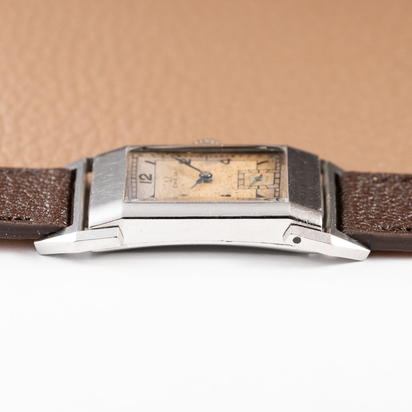 Omega Tank T17 Rare Moving Lugs from 1937