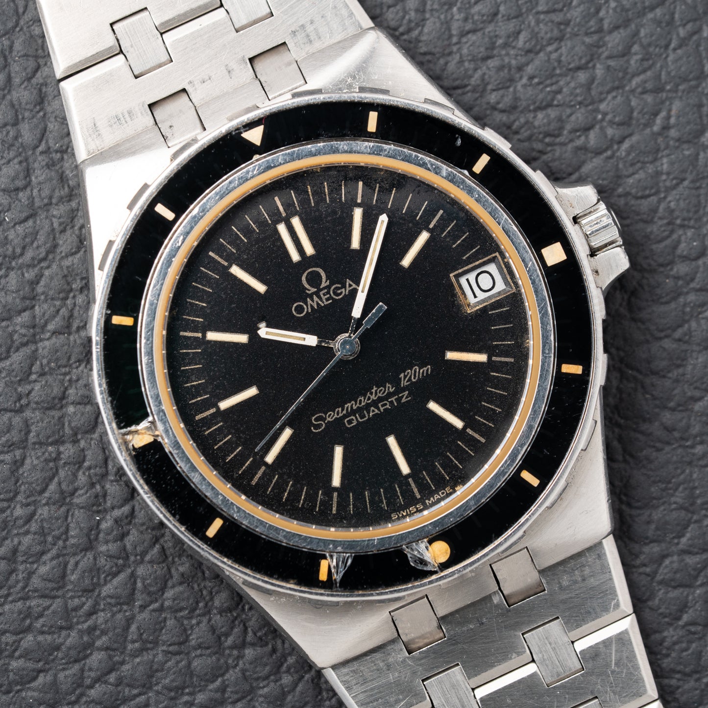 Omega 120M Jaques Mayol Plongeur de Luxe Ref 396.0900 from 1980