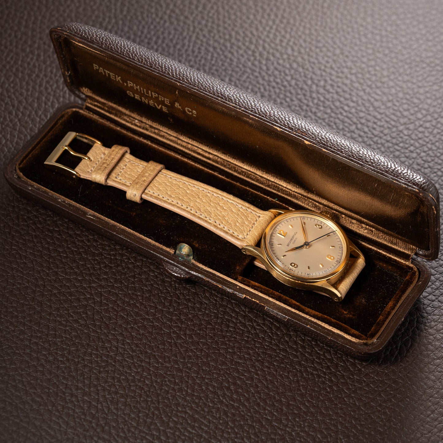 Patek Philippe Calatrava Ref. 96 from 1949 Independant Seconds with box !