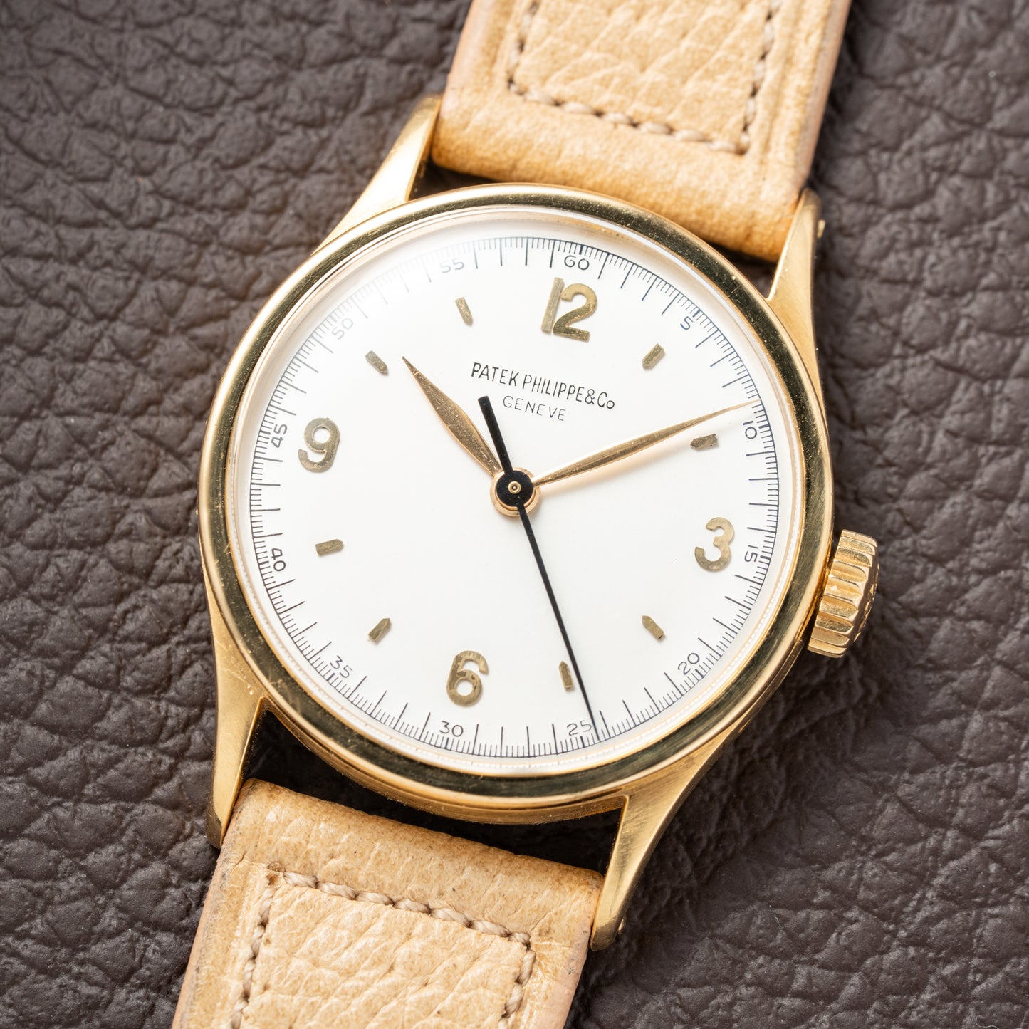 Patek Philippe Calatrava Ref. 96 from 1949 Independant Seconds with box !