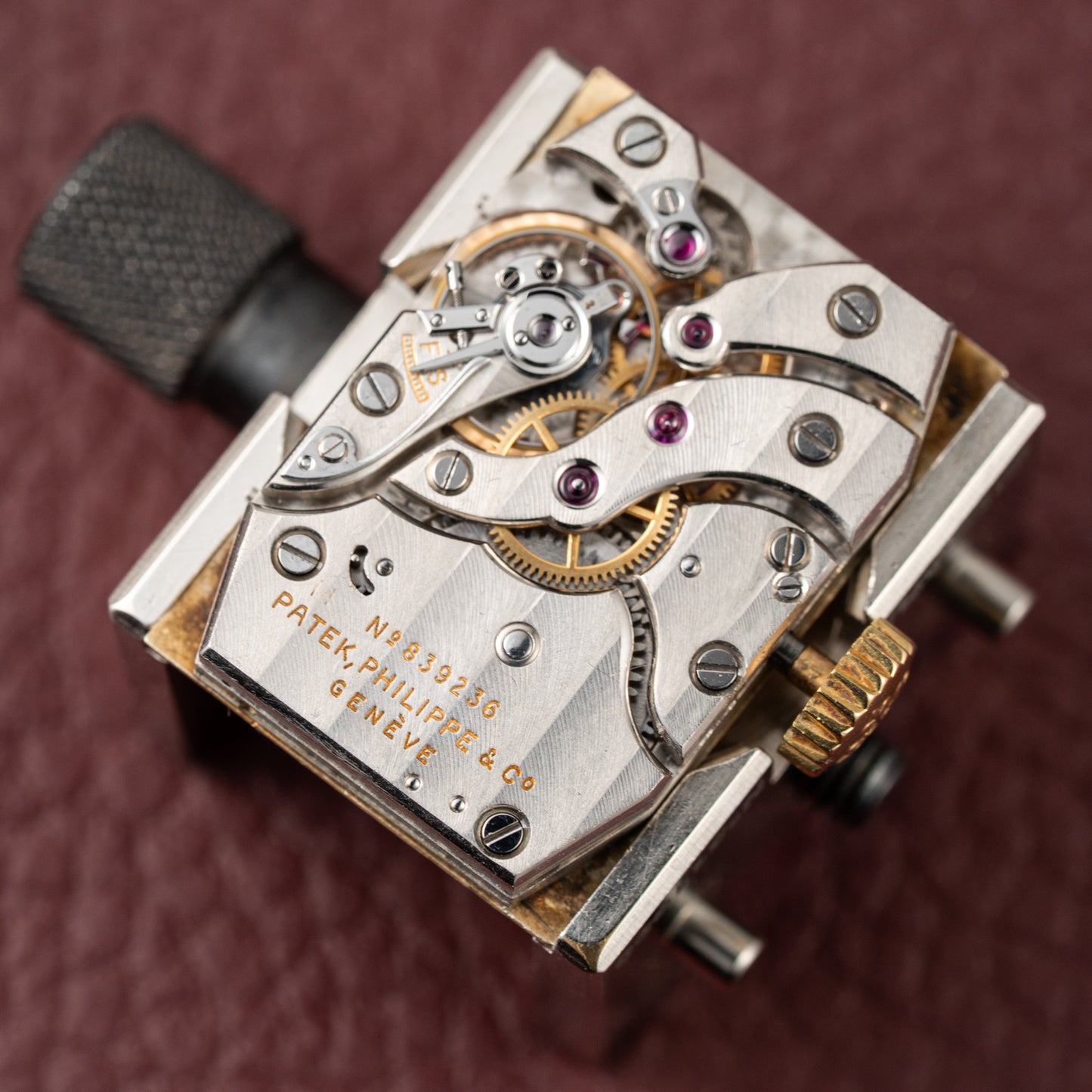 Patek Philippe Rectangular Cal 9'90 French Rose Gold Case from 1939