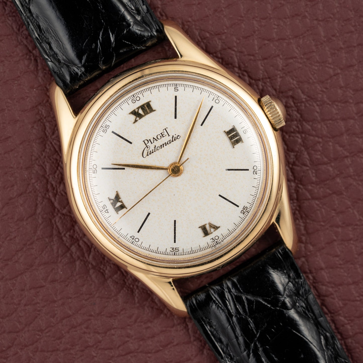 Piaget Early Automatic Spillmann Case 18k Gold