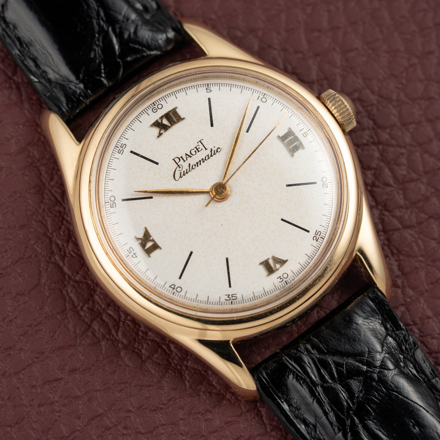 Piaget Early Automatic Spillmann Case 18k Gold