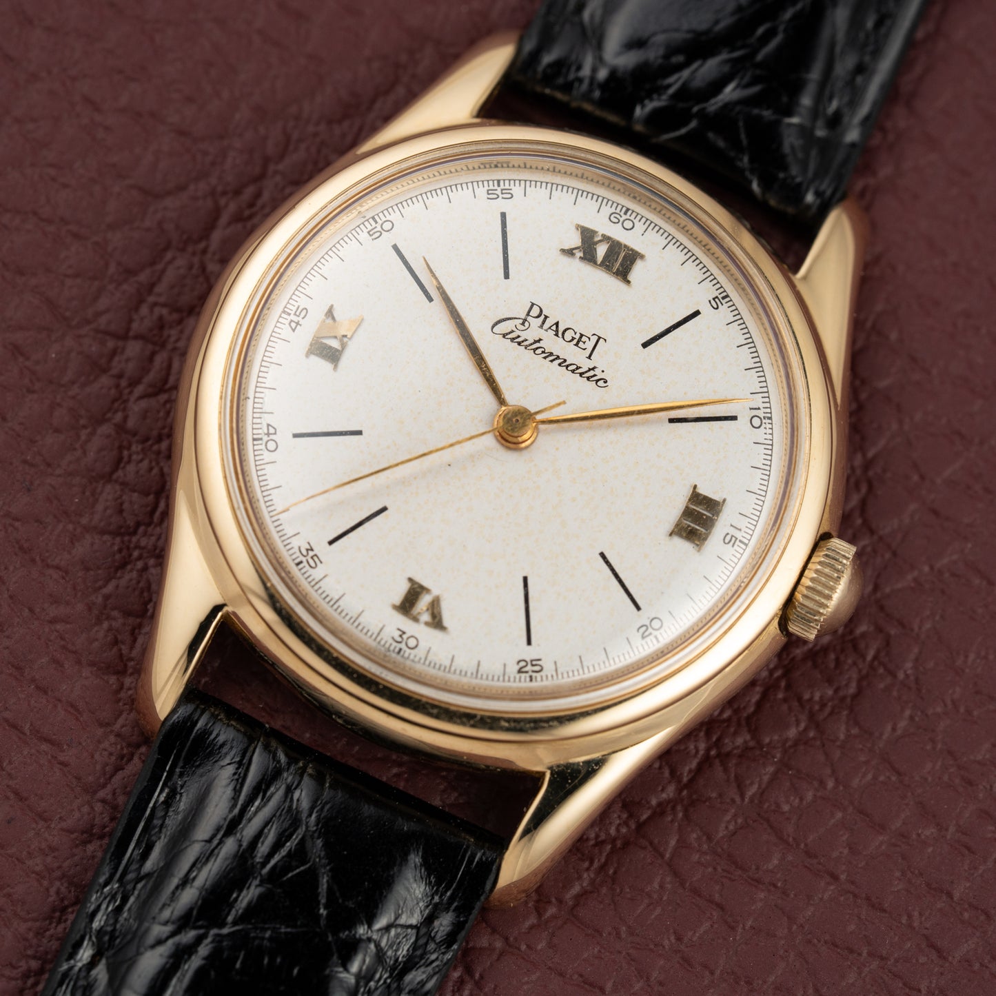 Piaget Early Automatic Spillmann Case 18k Gold