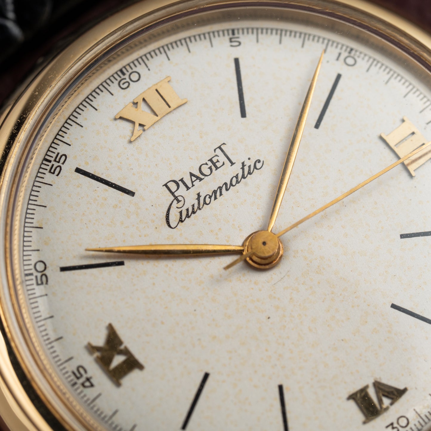 Piaget Early Automatic Spillmann Case 18k Gold