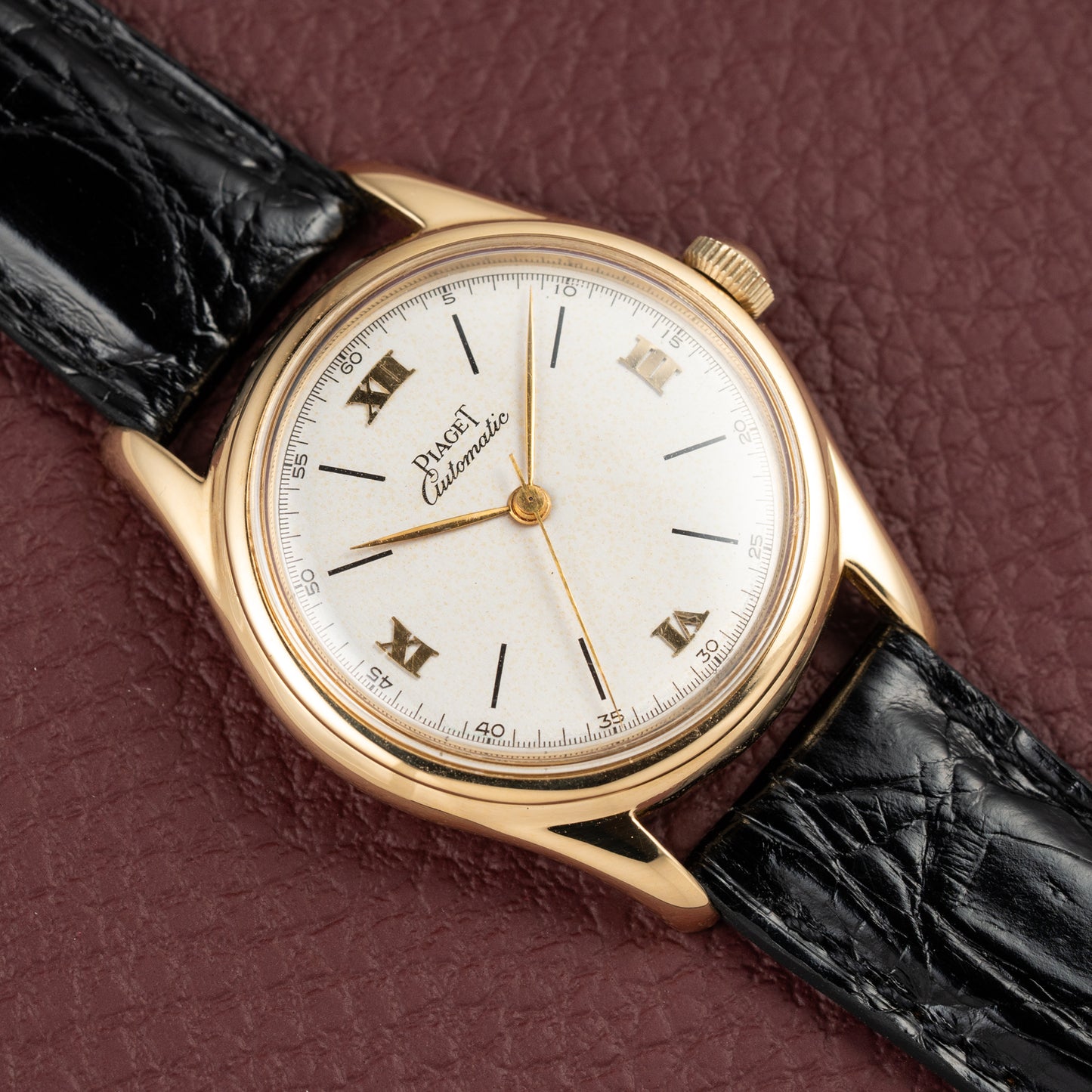 Piaget Early Automatic Spillmann Case 18k Gold