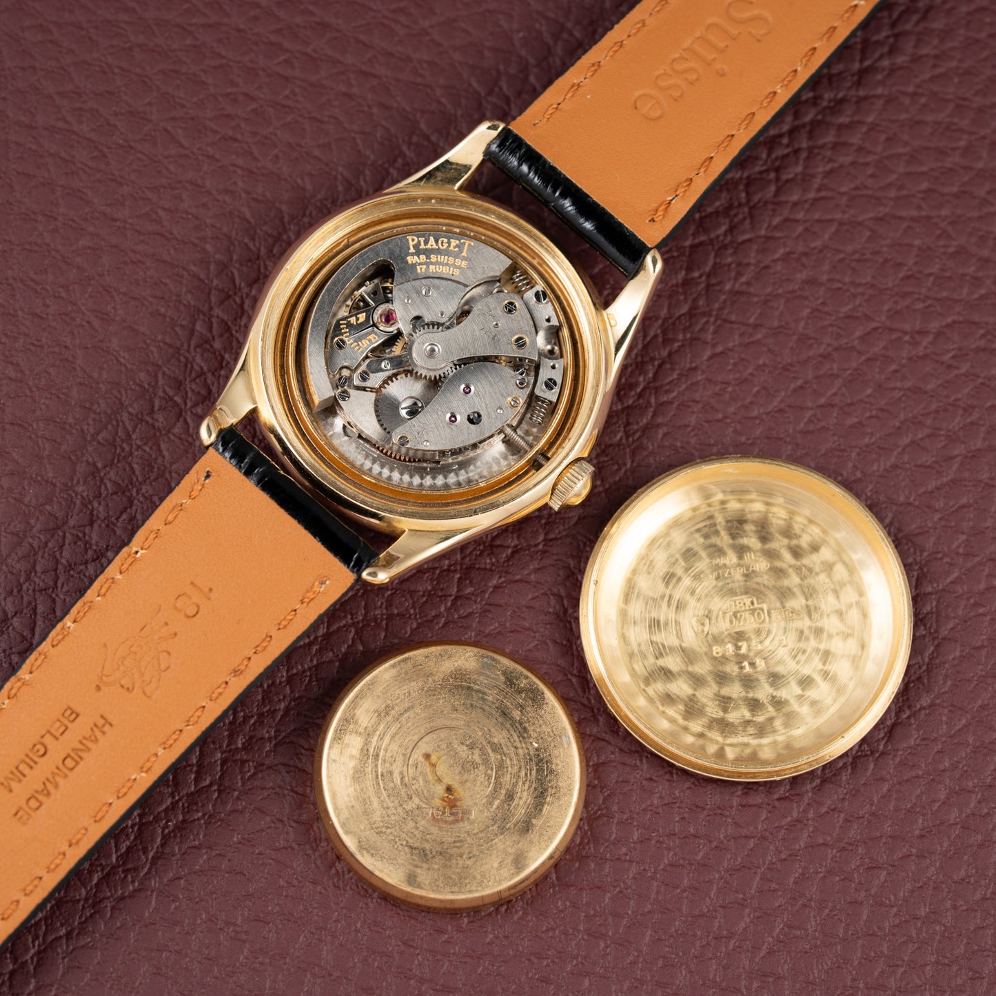 Piaget Early Automatic Spillmann Case 18k Gold
