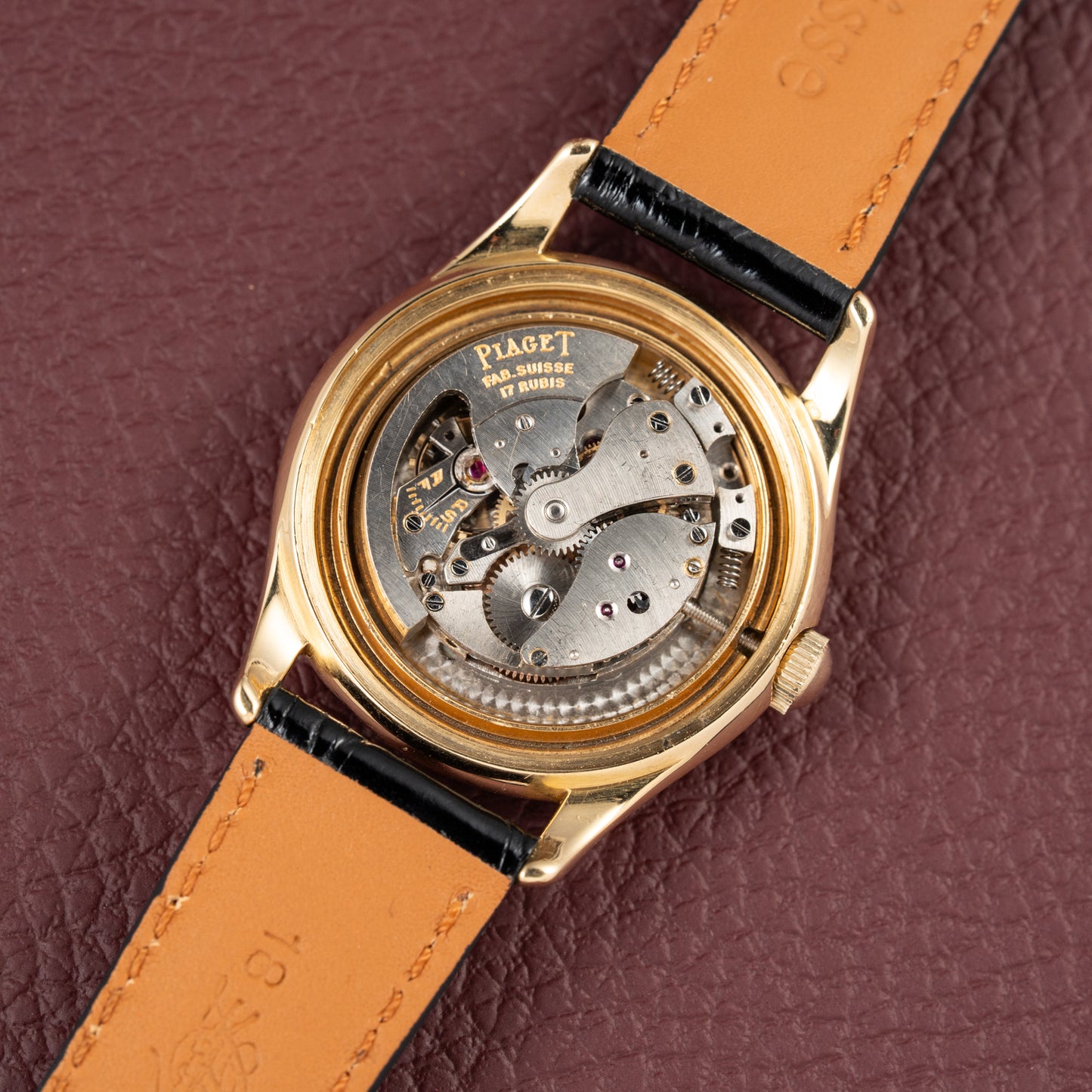 Piaget Early Automatic Spillmann Case 18k Gold