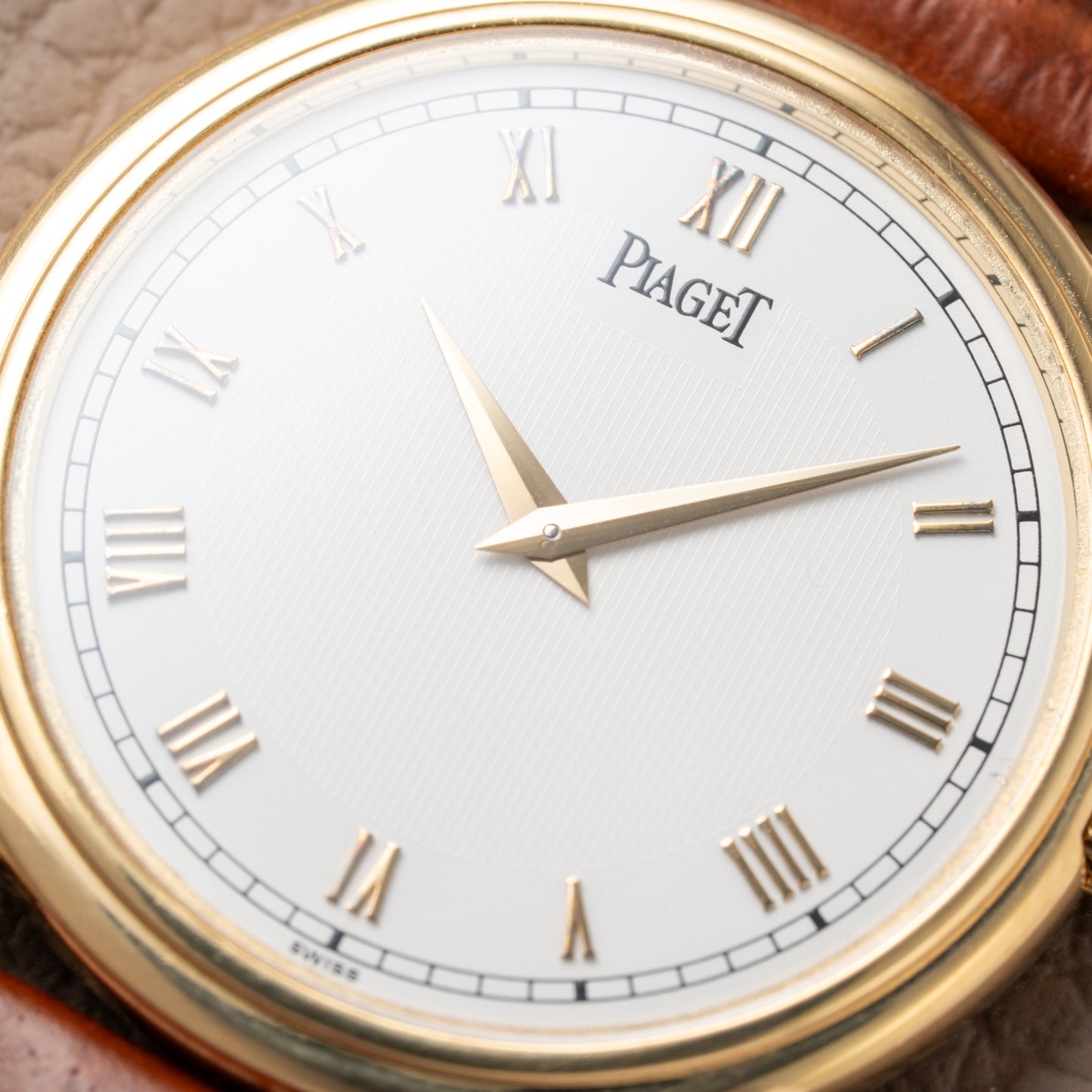 Piaget Gouverneur 18K Yellow Gold Ultra Thin 9P2 Ref 90968 from 1990s