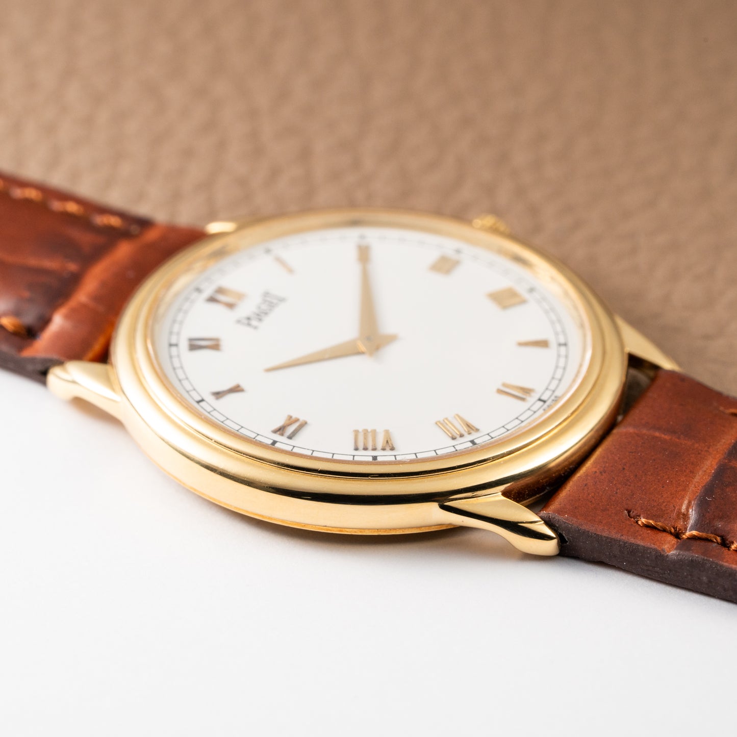 Piaget Gouverneur 18K Yellow Gold Ultra Thin 9P2 Ref 90968 from 1990s