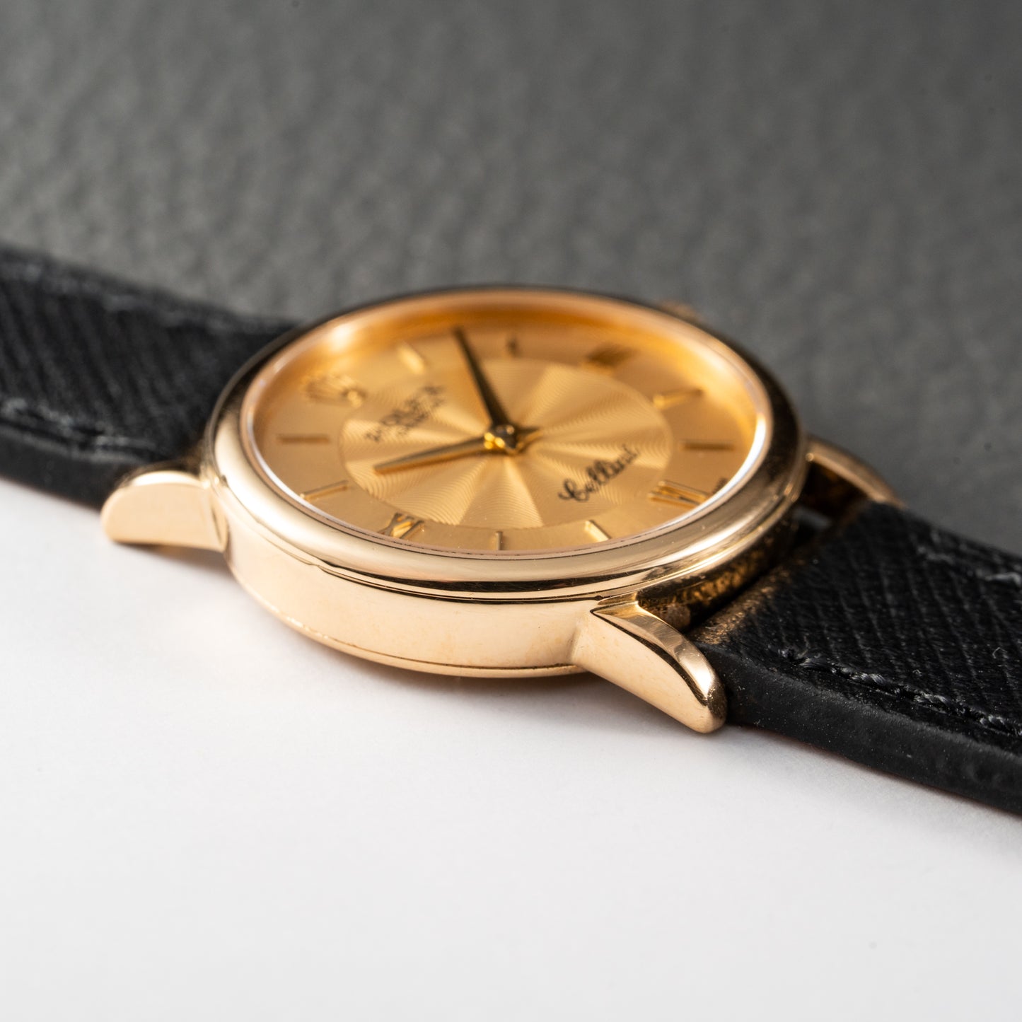 Rolex Cellini 18k Yellow Gold Champagne Guilloche Dial from 2004 Ref 6110/8