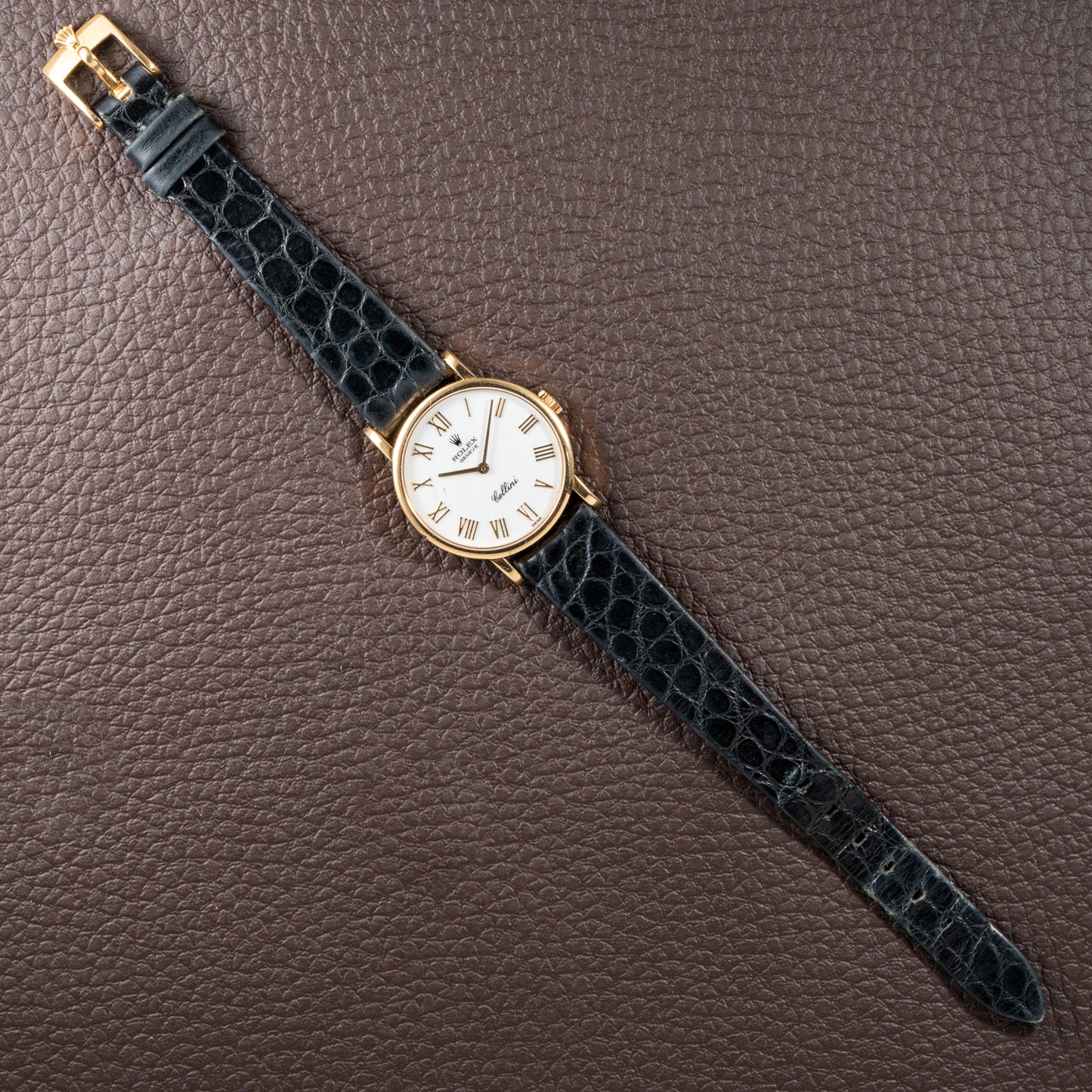 Rolex Cellini 18k Yellow Gold Dress Watch Reference 5109 from 1995
