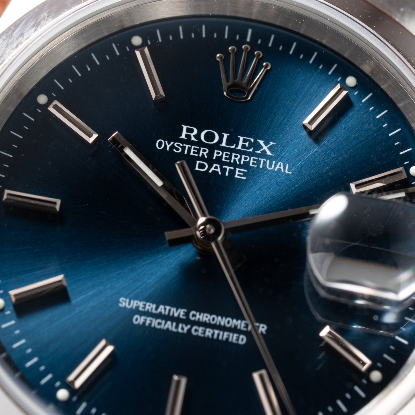 Rolex Date 34 Blue 15200
