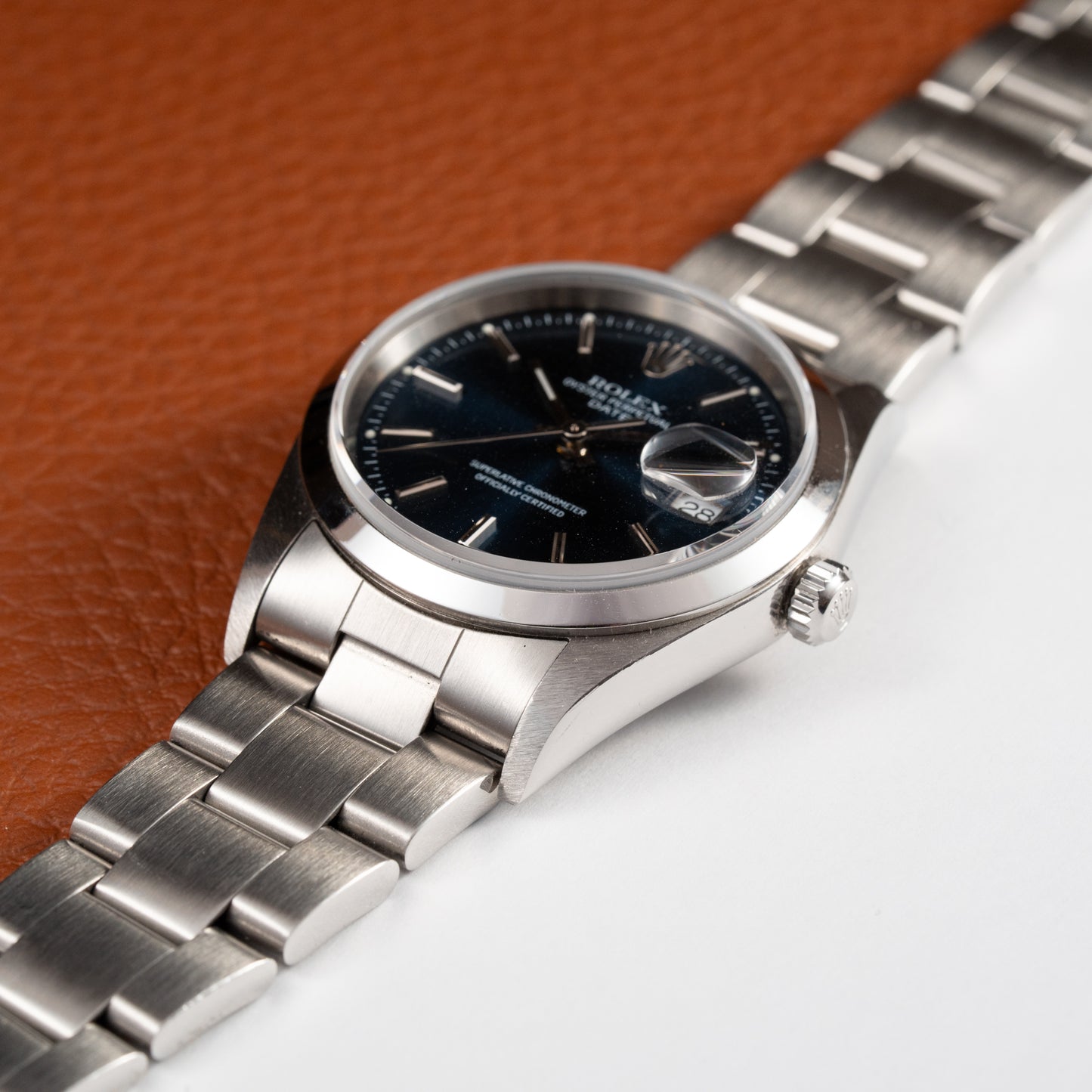Rolex Date 34 Blue 15200