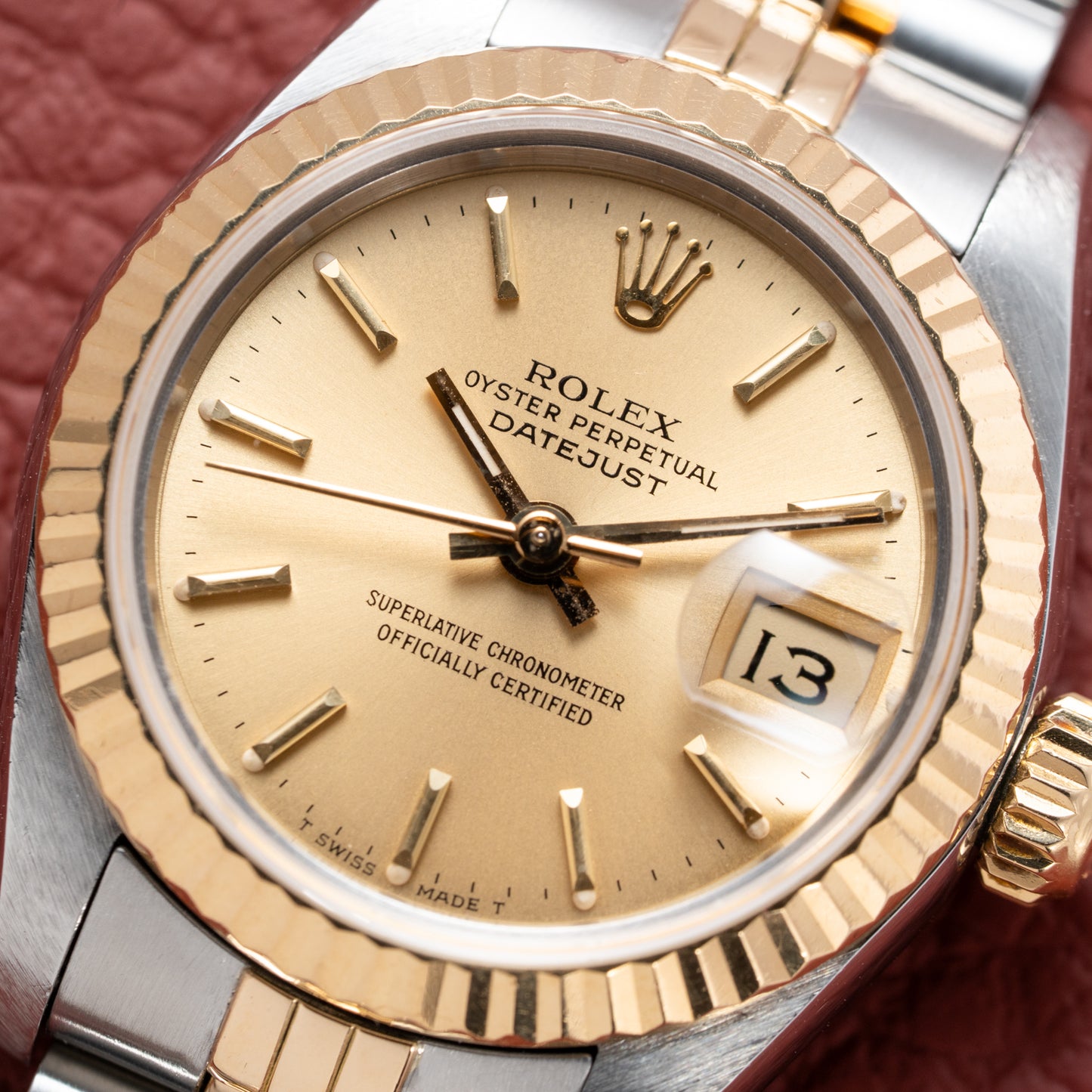 Rolex Datejust 26 Lady Gold Steel Jubilee Ref. 69173 from 1986