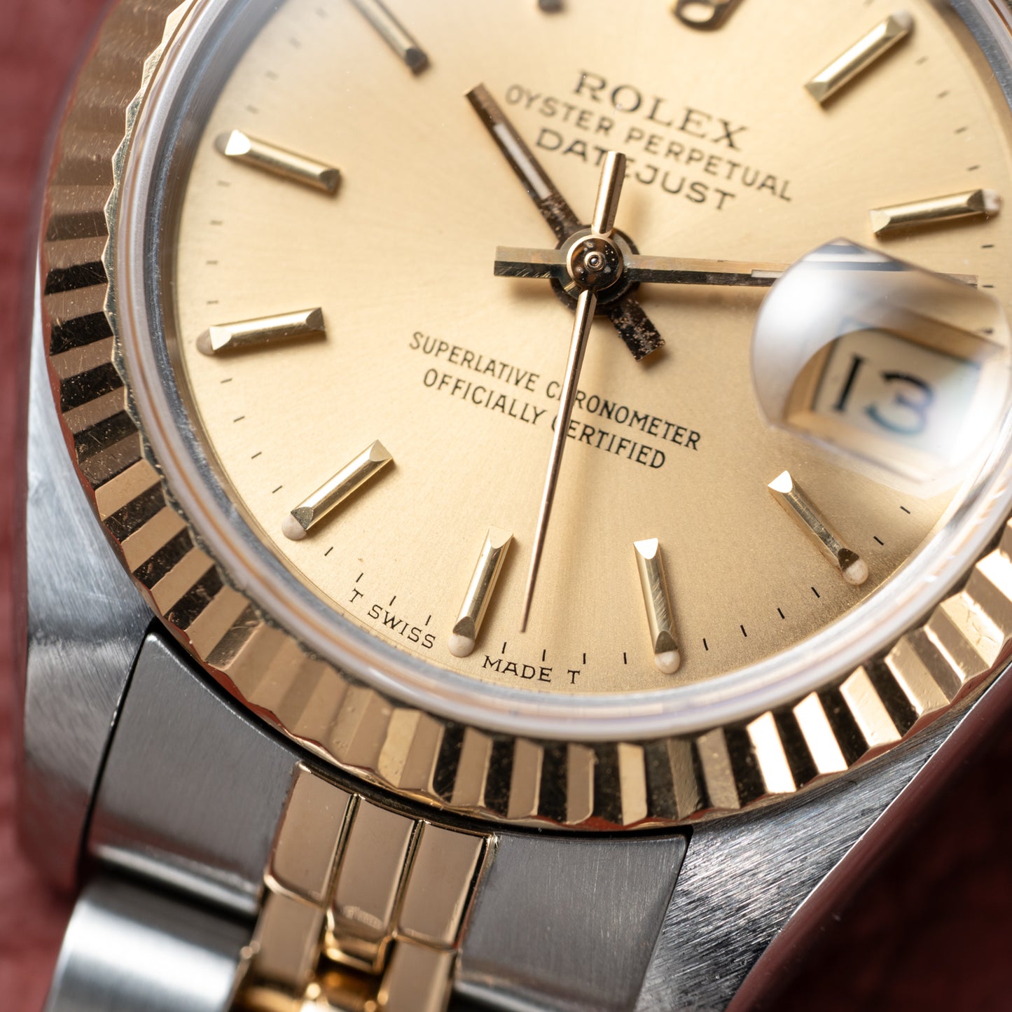 Rolex Datejust 26 Lady Gold Steel Jubilee Ref. 69173 from 1986