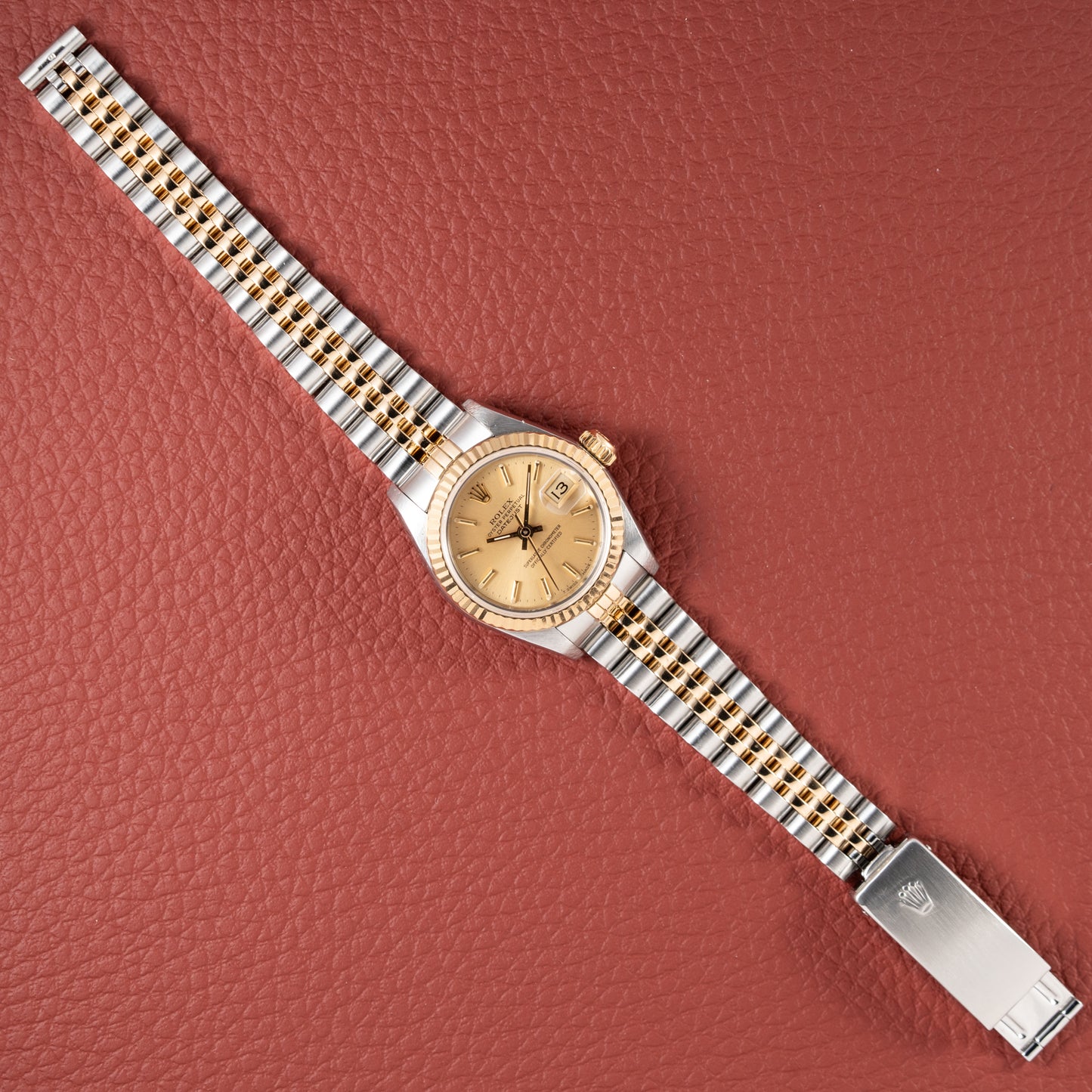 Rolex Datejust 26 Lady Gold Steel Jubilee Ref. 69173 from 1986