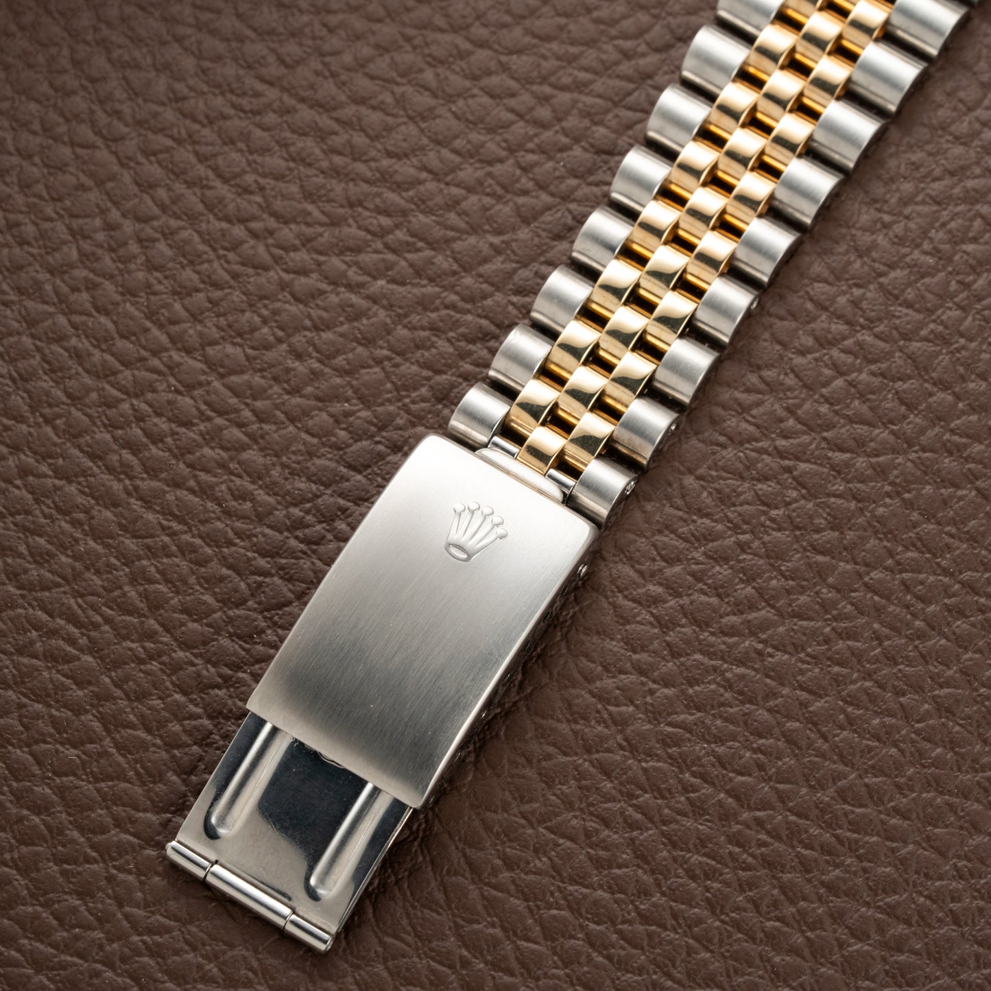 Rolex Datejust 36 Jubilee Diamond Dial Gold Steel from 1991 Ref. 16233