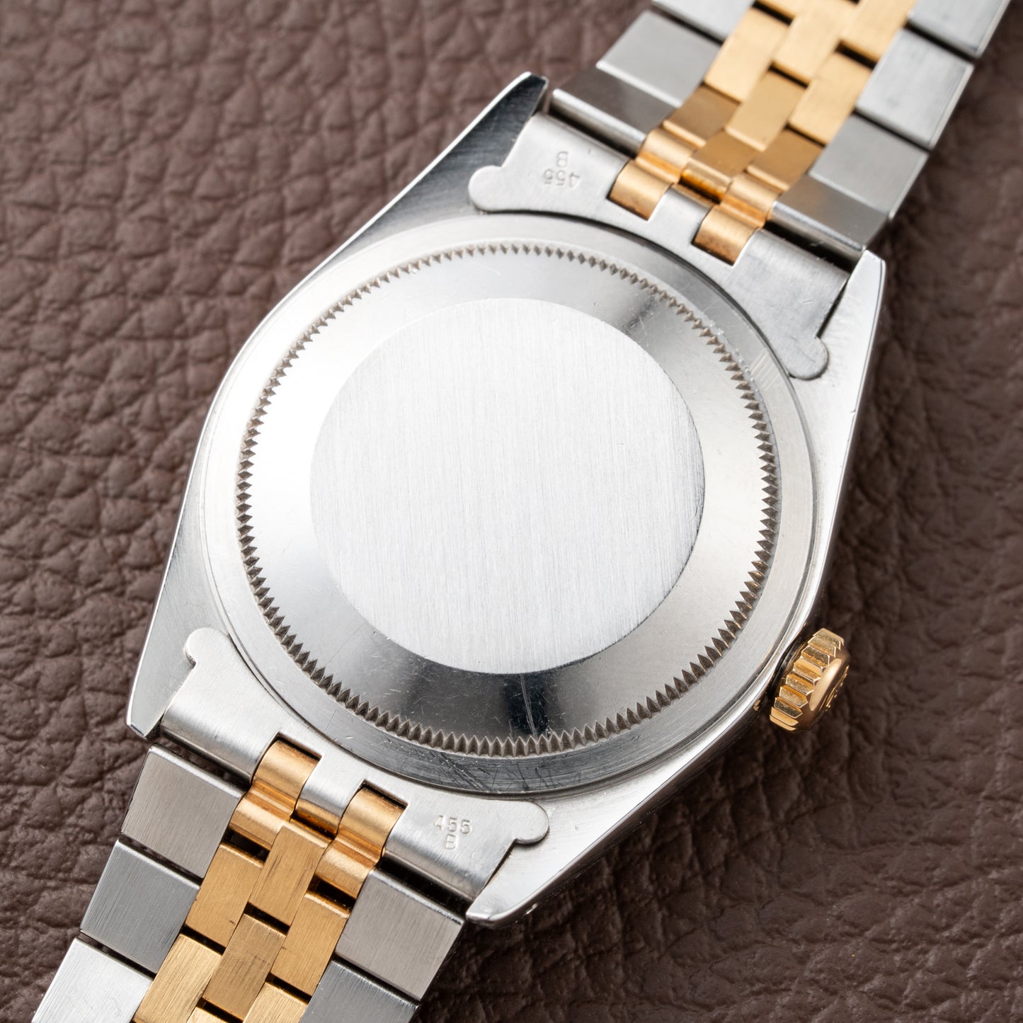 Rolex Datejust 36 Jubilee Diamond Dial Gold Steel from 1991 Ref. 16233