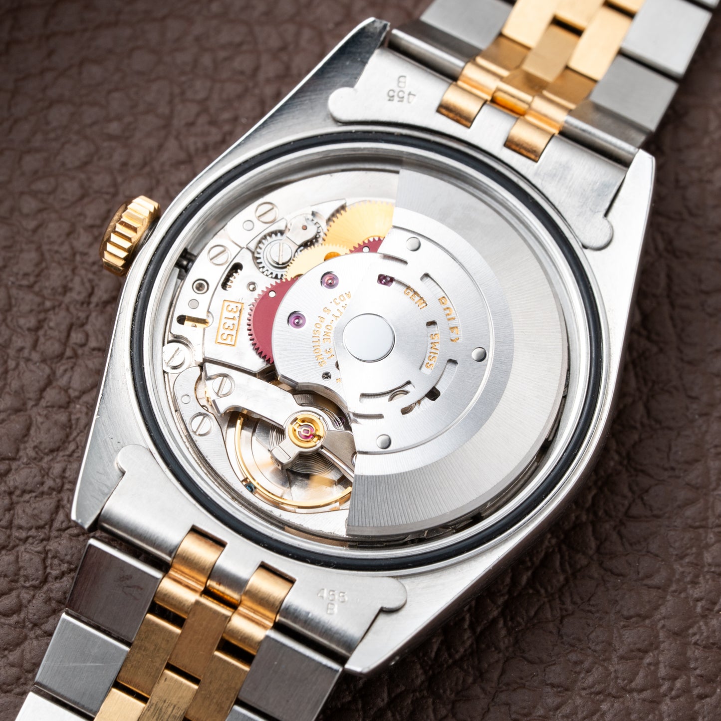 Rolex Datejust 36 Jubilee Diamond Dial Gold Steel from 1991 Ref. 16233