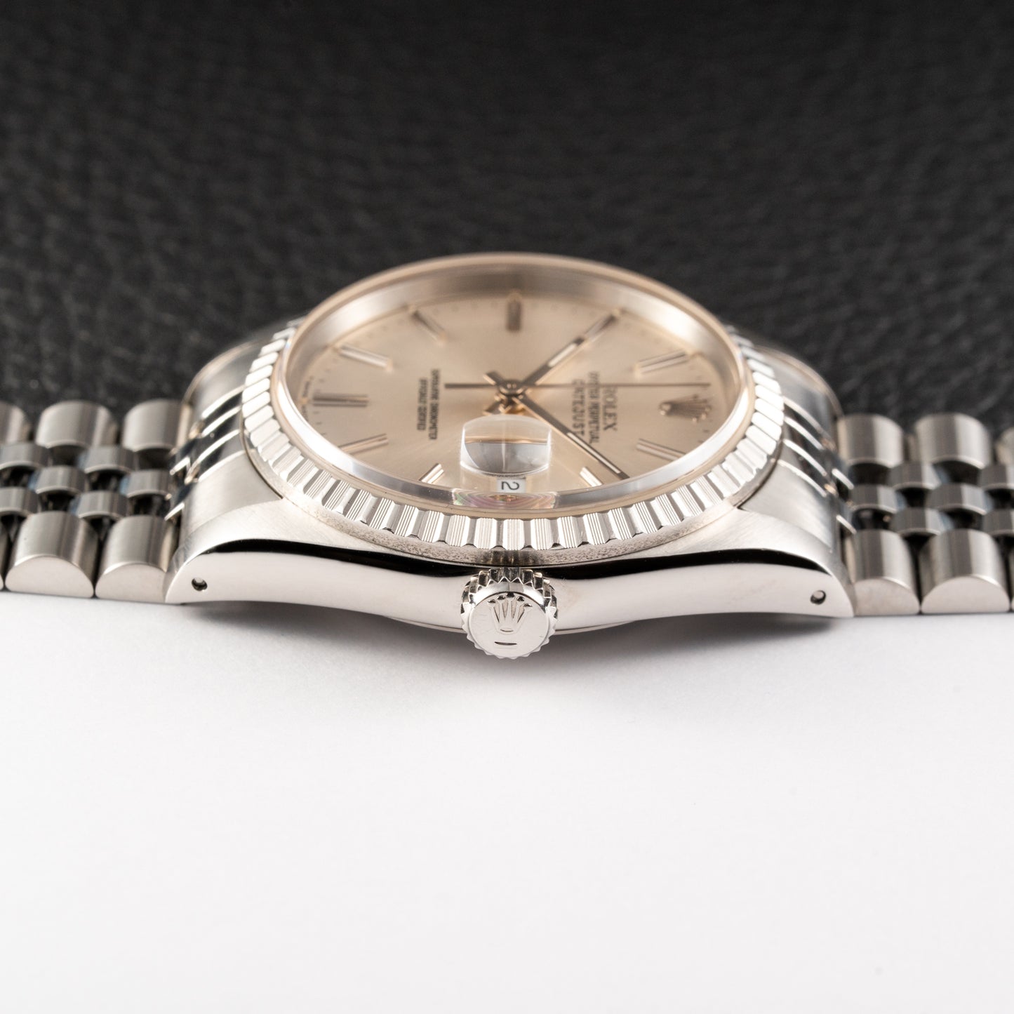 Rolex Datejust 36mm Ref. 16220 Engine Turned bezel Jubilee (1991)