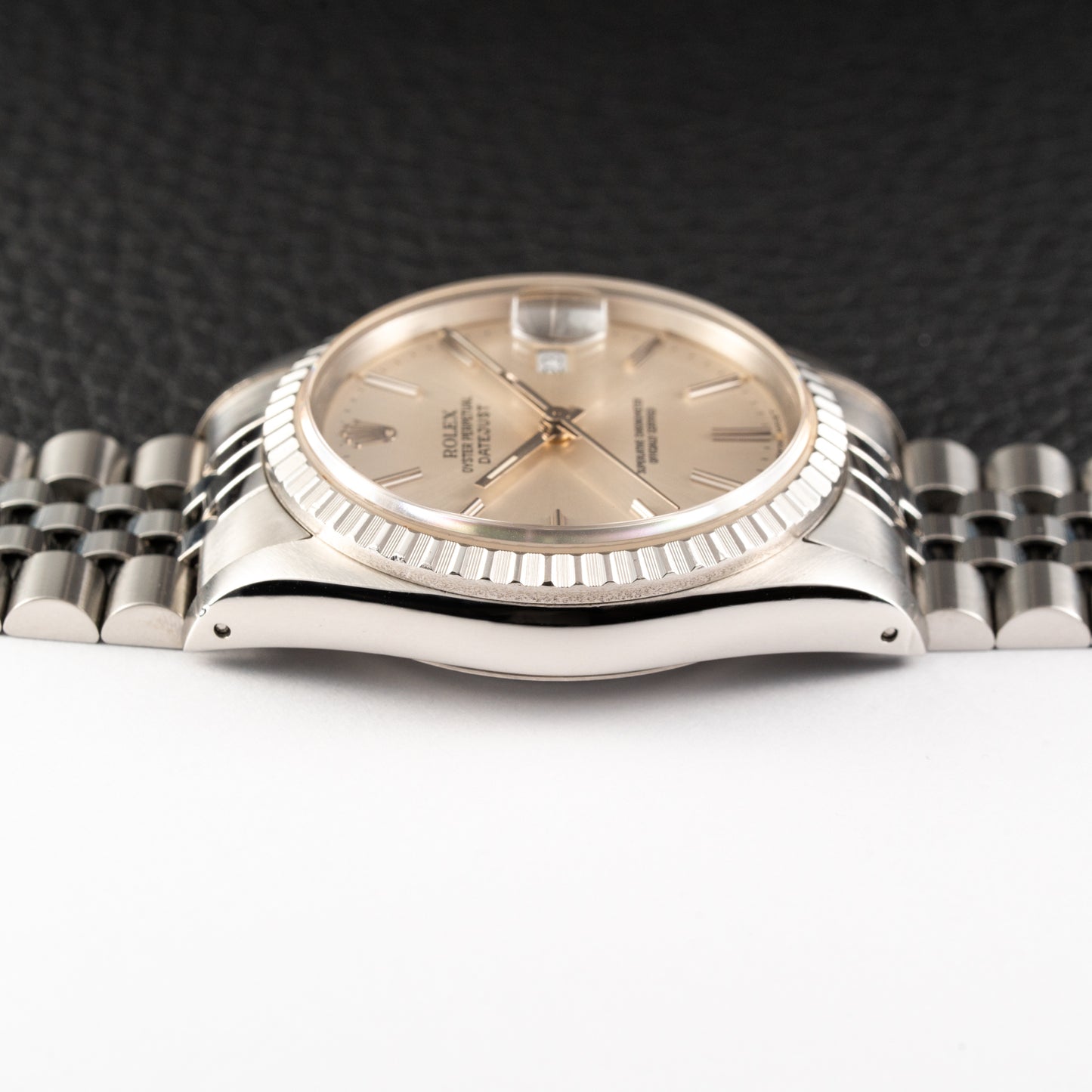 Rolex Datejust 36mm Ref. 16220 Engine Turned bezel Jubilee (1991)