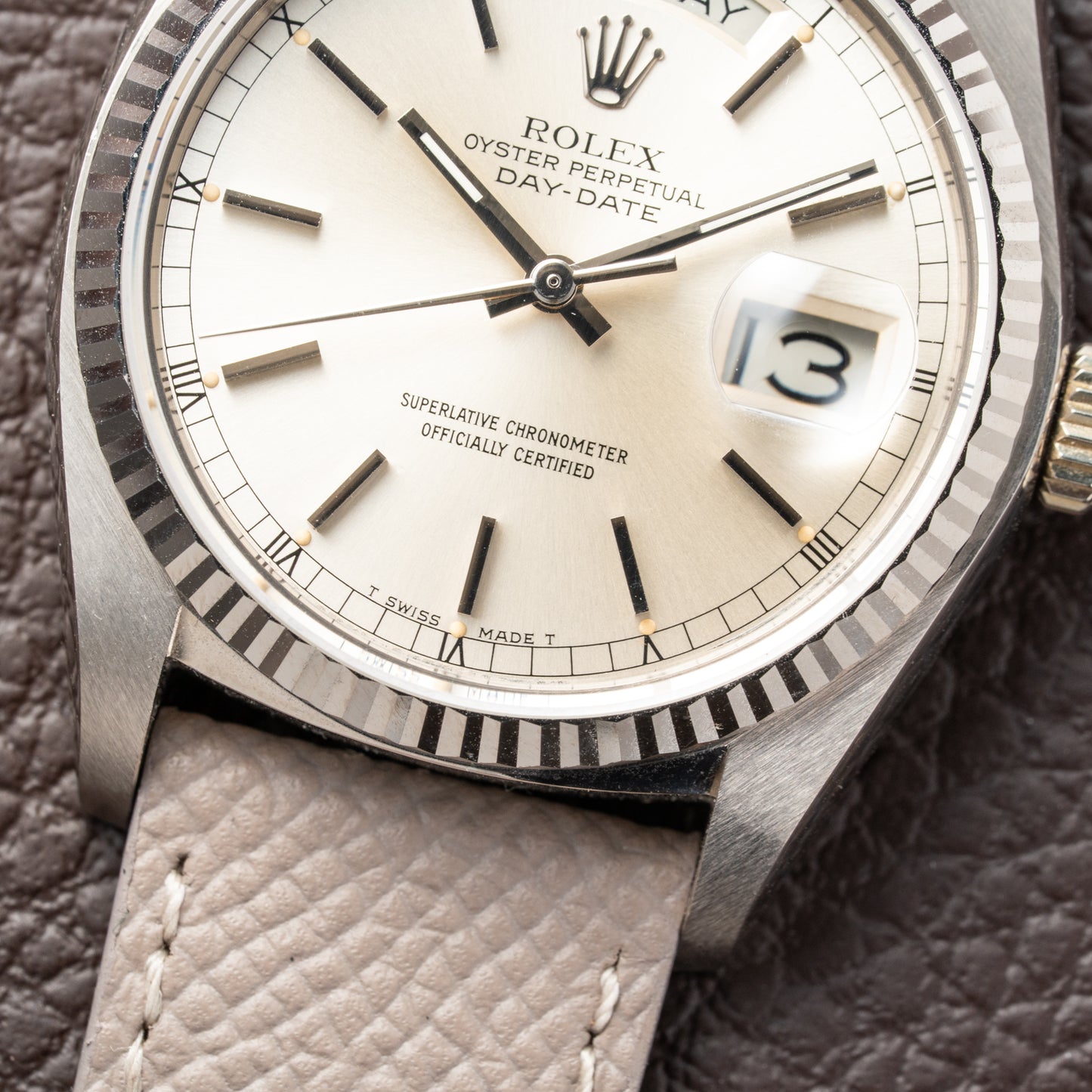 Rolex Day-Date Ref. 18039 White Gold President from 1978