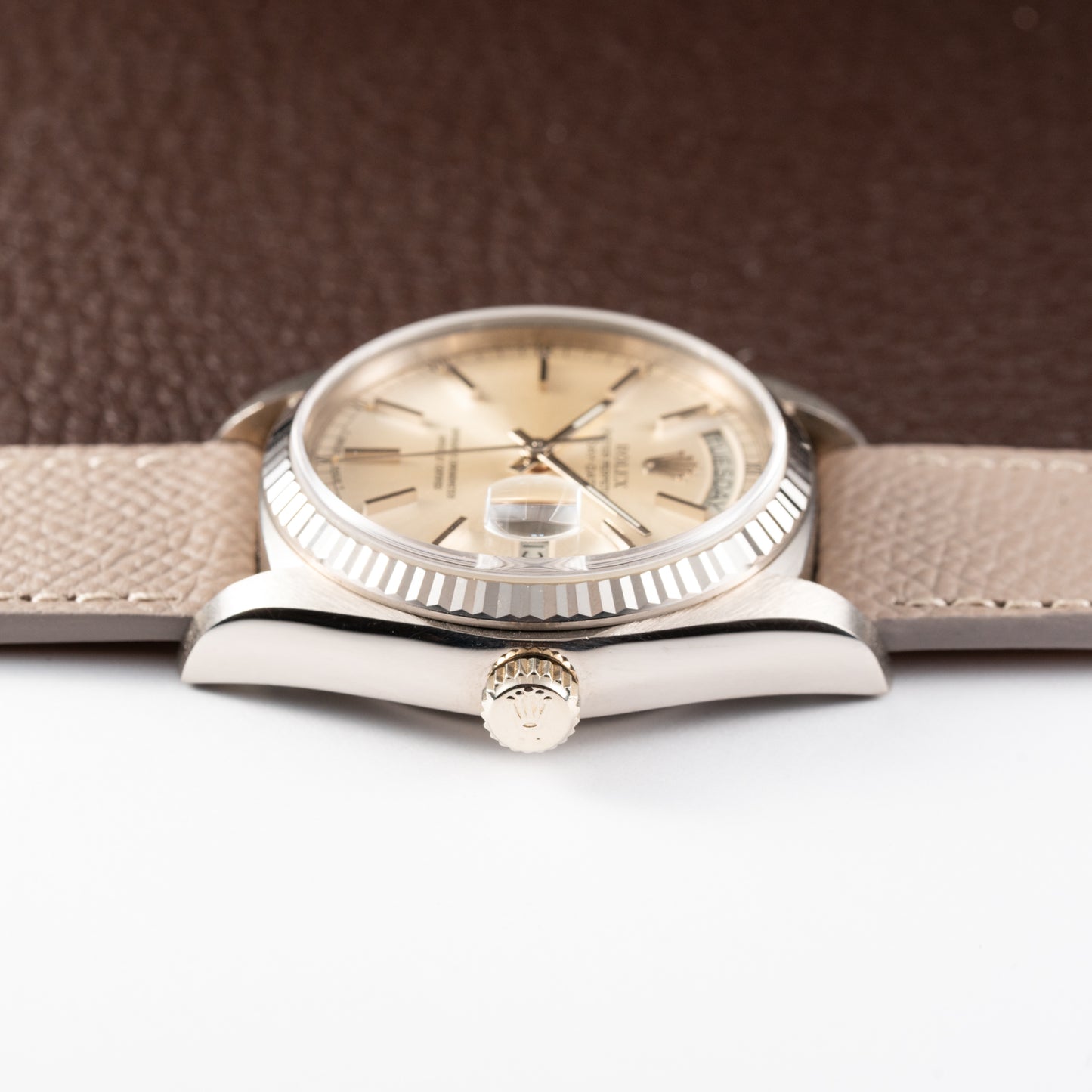 Rolex Day-Date Ref. 18039 White Gold President from 1978
