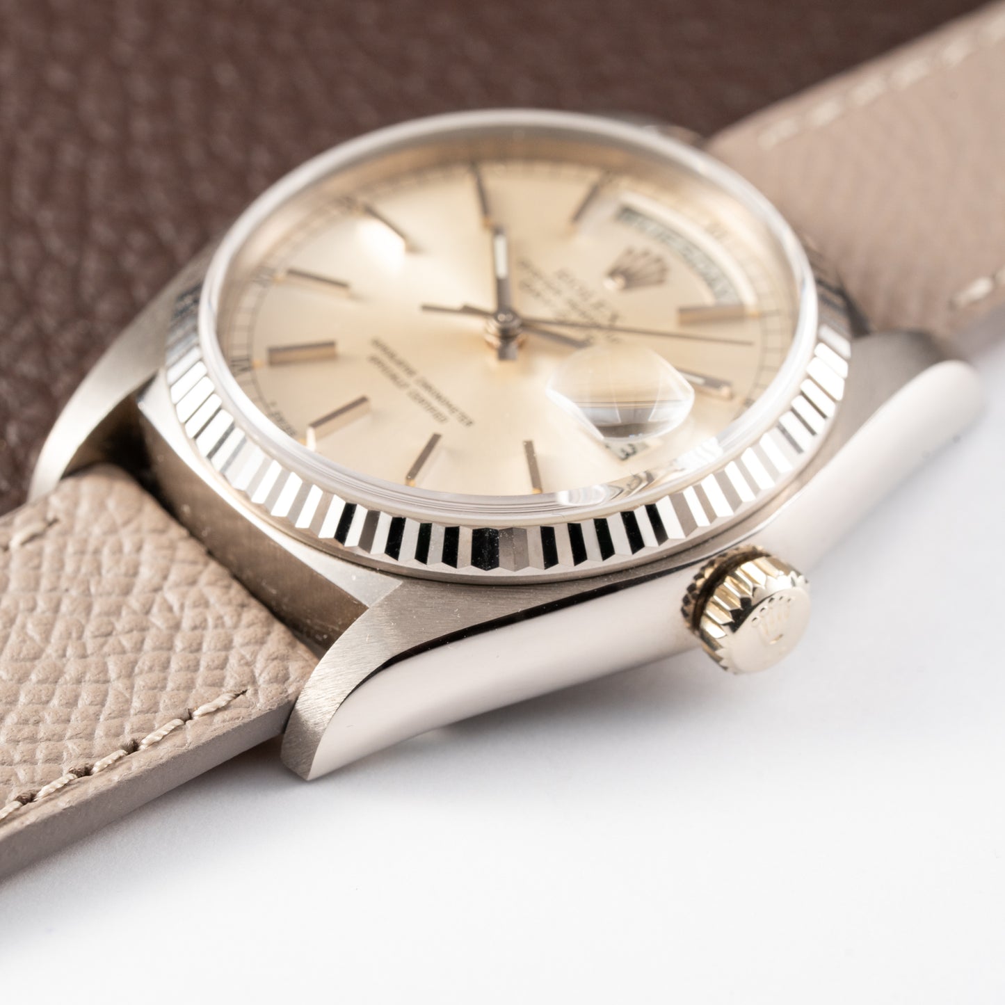 Rolex Day-Date Ref. 18039 White Gold President from 1978