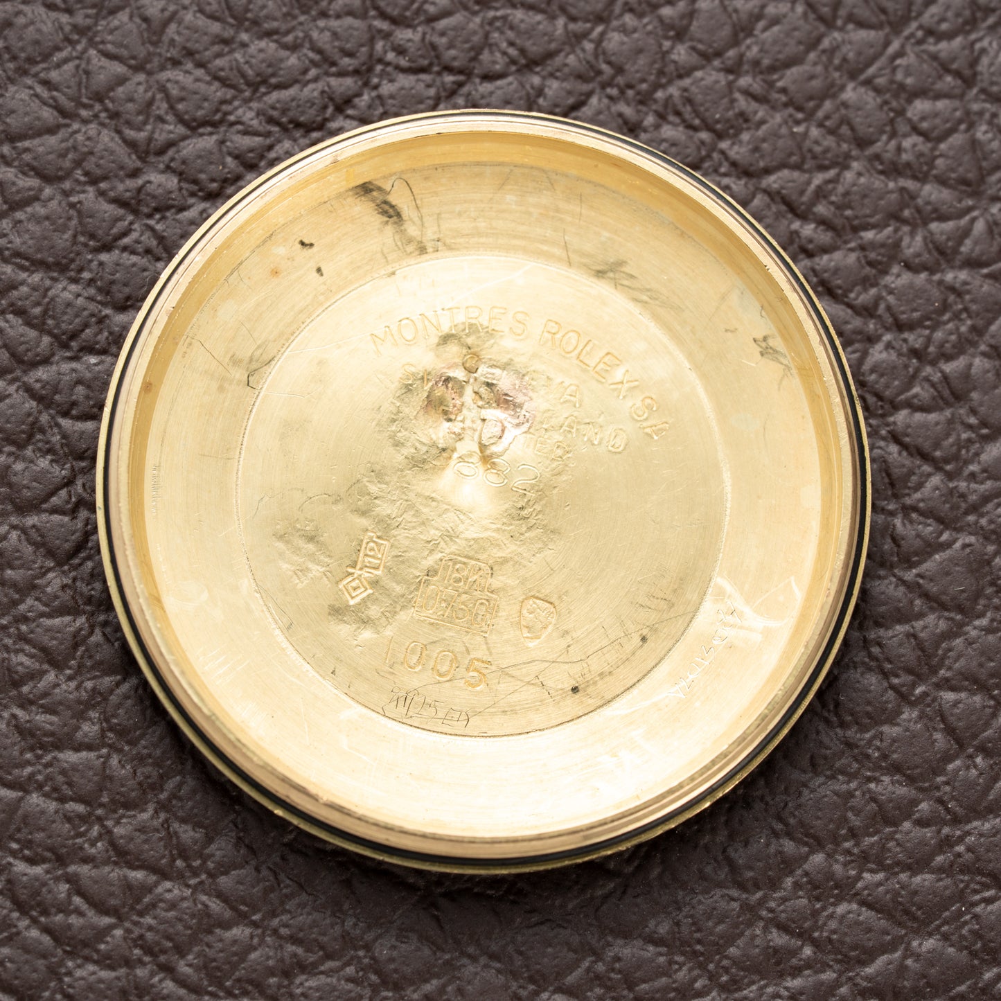 Rolex Oyster Perpetual Ref 1005 18K Yellow Gold from 1968