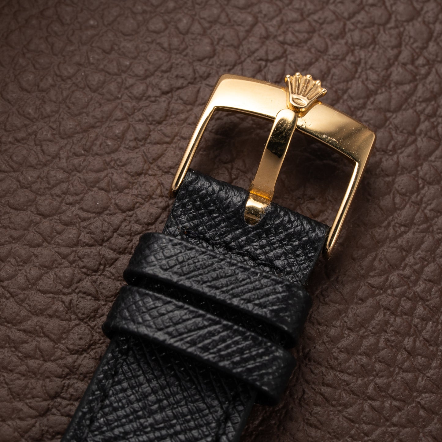 Rolex Precision Dress Watch Central Seconds 18K Yellow Gold Ref 9659 from 1950s